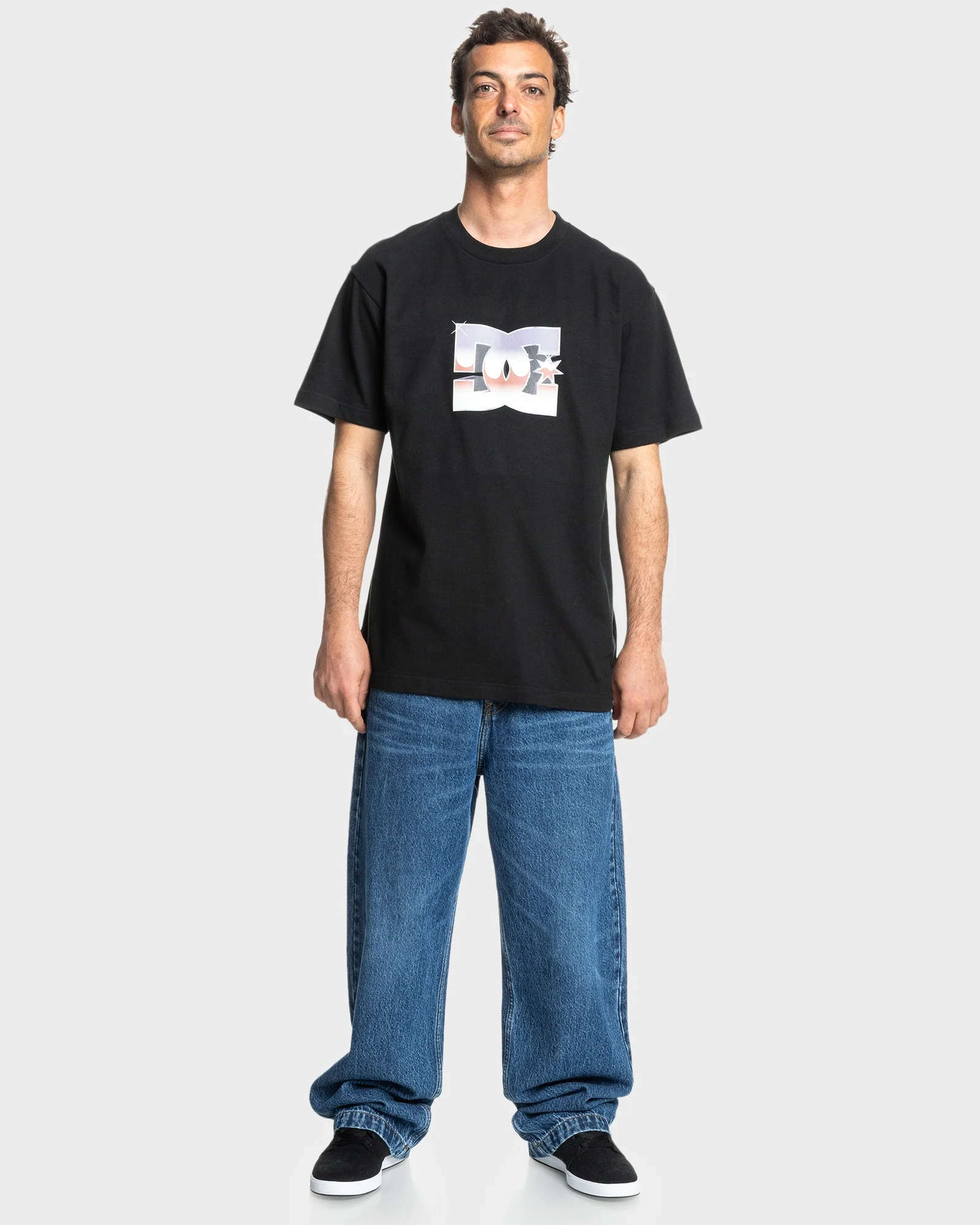 Mens Metallic Star T-Shirt - Image 5