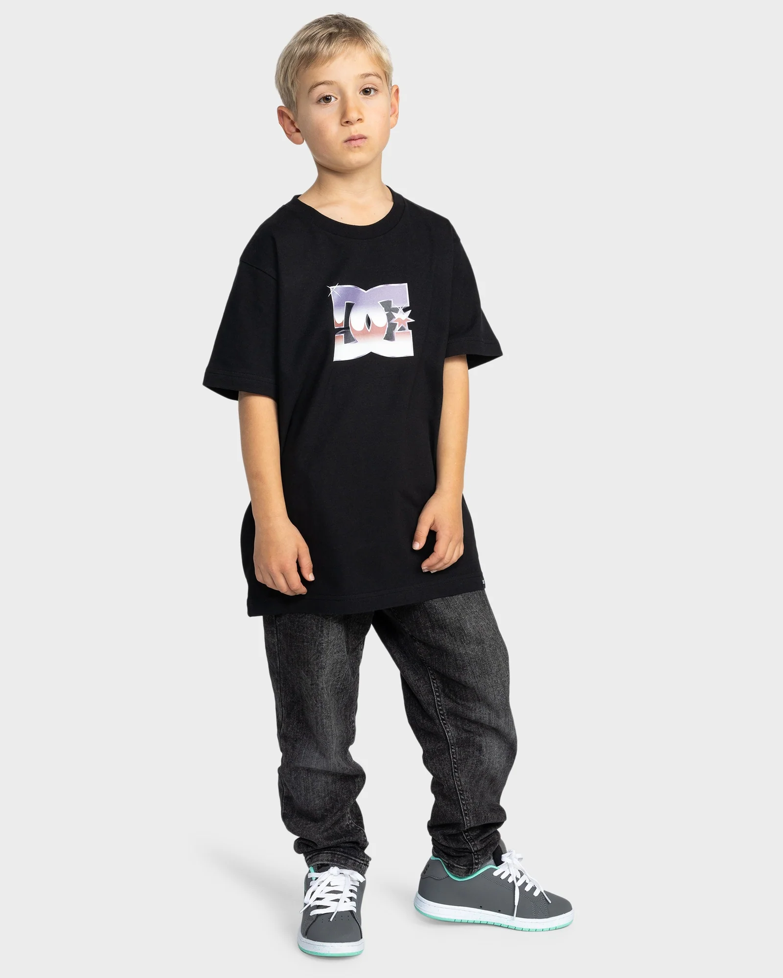 Boys 8-16 Metallic Star T-Shirt - Image 3