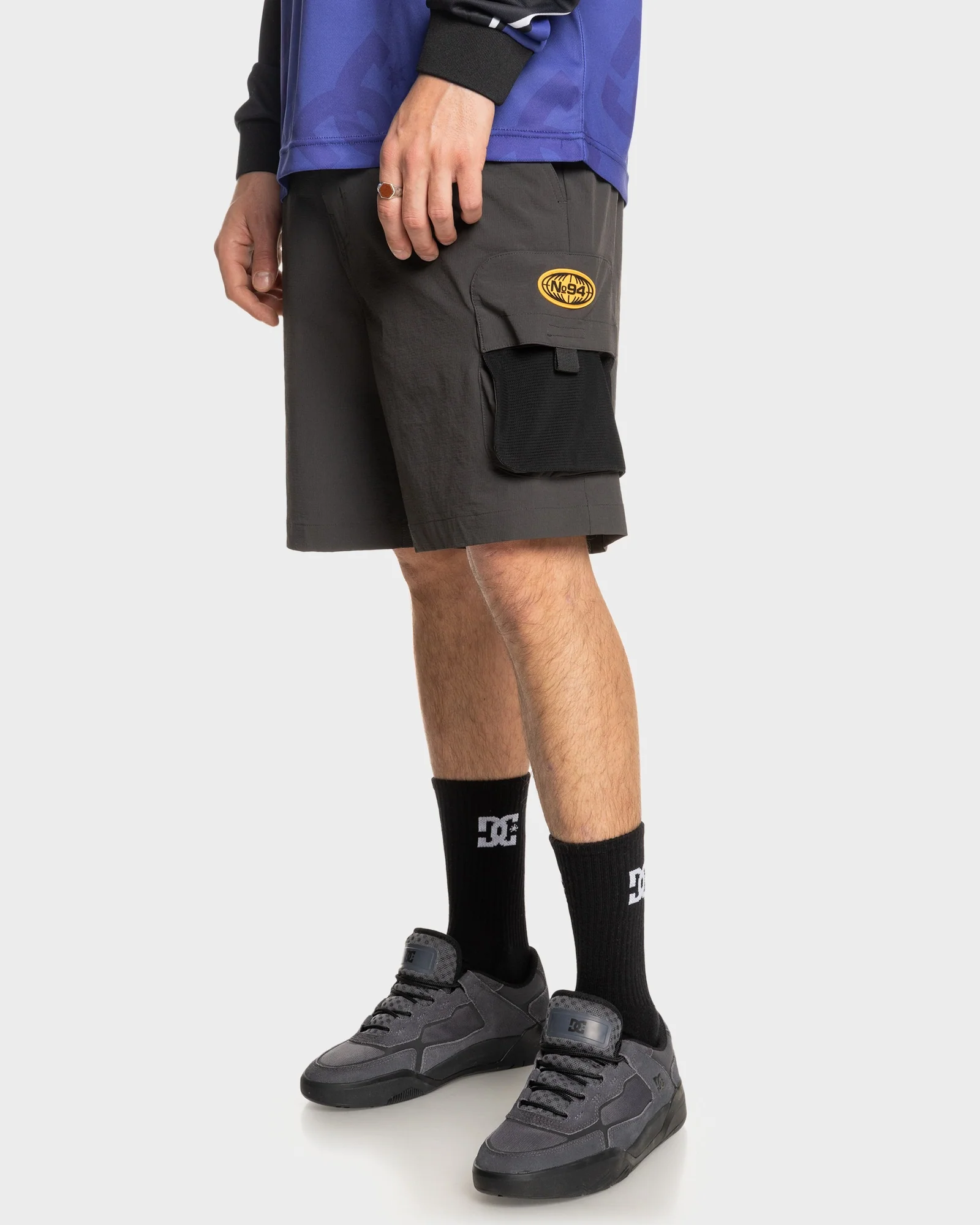 Mens Modified Cargo Shorts - Image 2