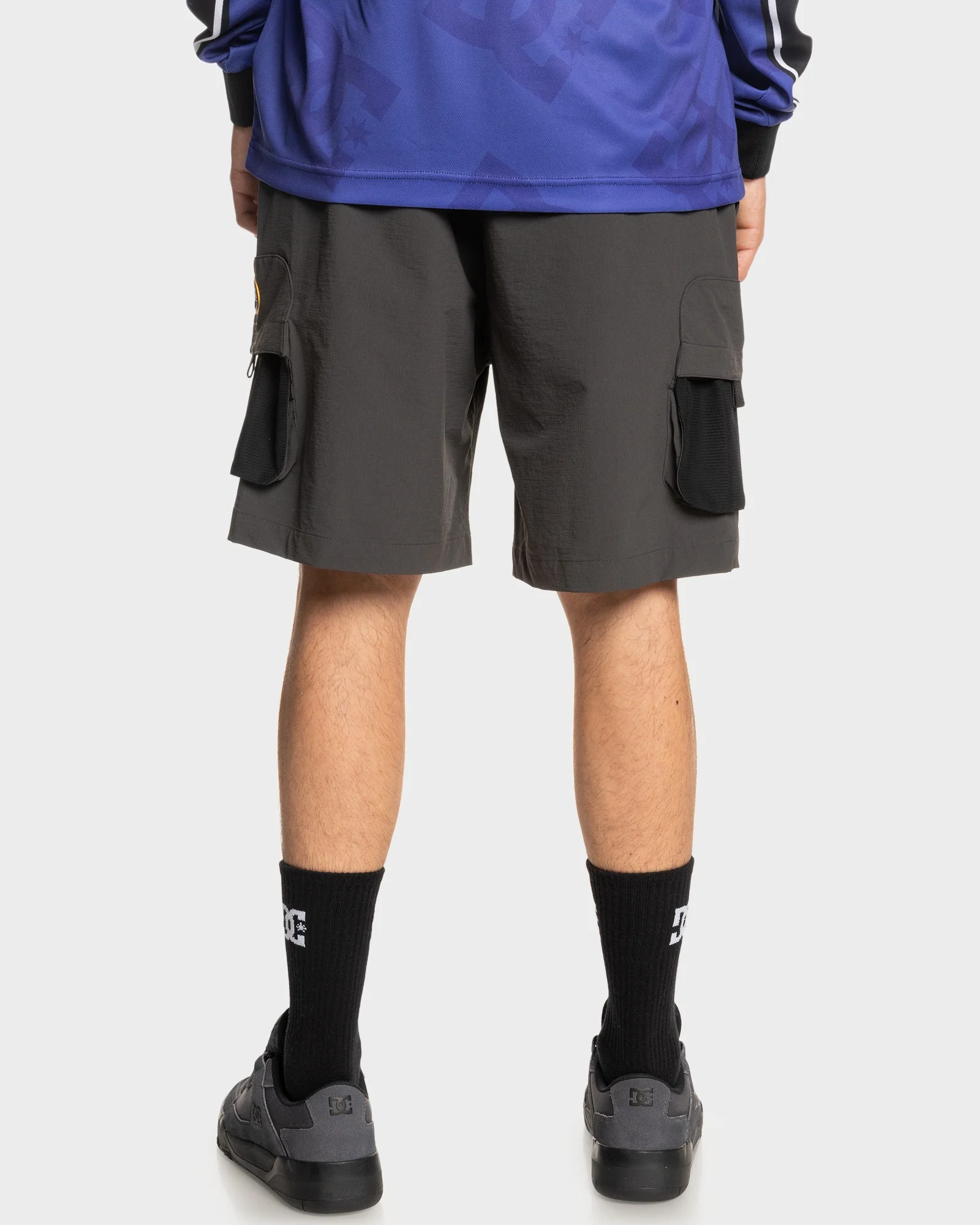 Mens Modified Cargo Shorts - Image 3