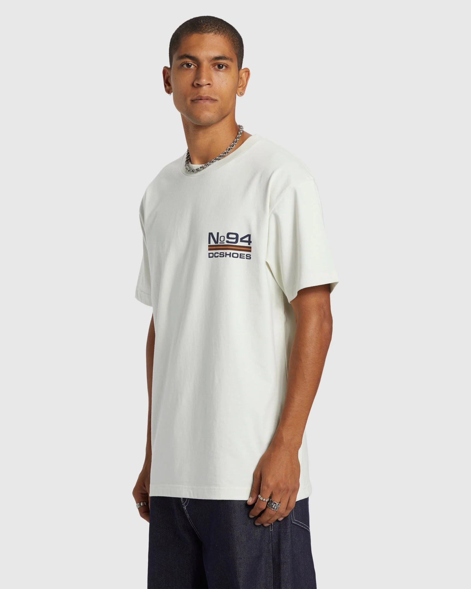 Mens No 94 Worker Compass Heritage Short Sleeve T-Shirt - Image 2