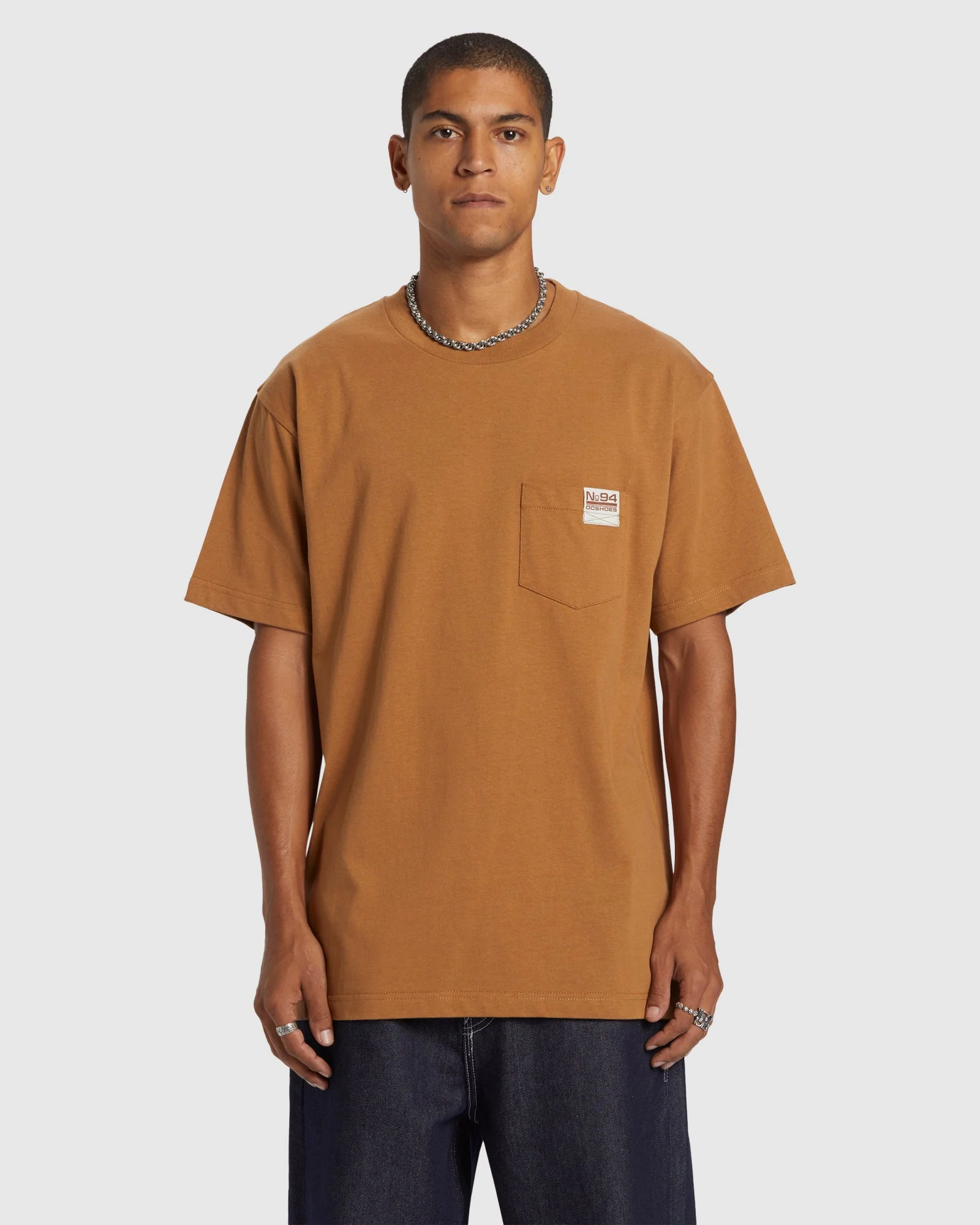 Mens No 94 Worker Pocket Heritage Short Sleeve T-Shirt