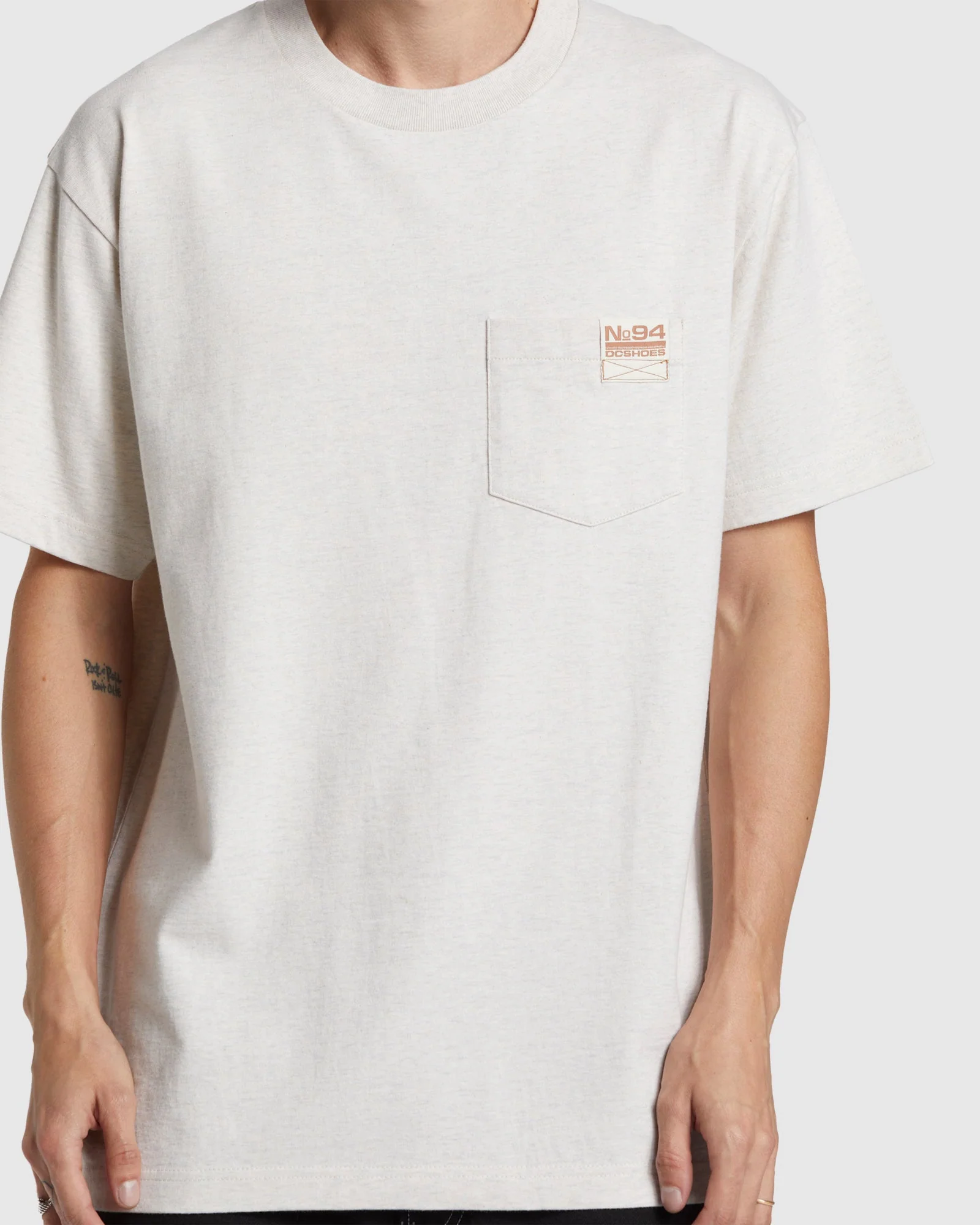 Mens No 94 Worker Pocket Heritage Short Sleeve T-Shirt - Image 4