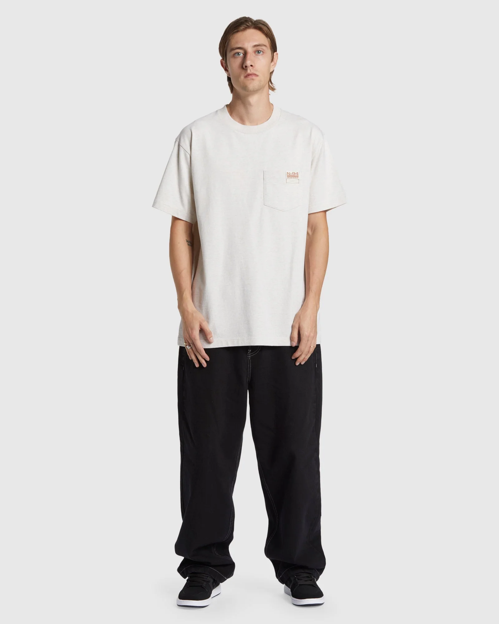 Mens No 94 Worker Pocket Heritage Short Sleeve T-Shirt - Image 5