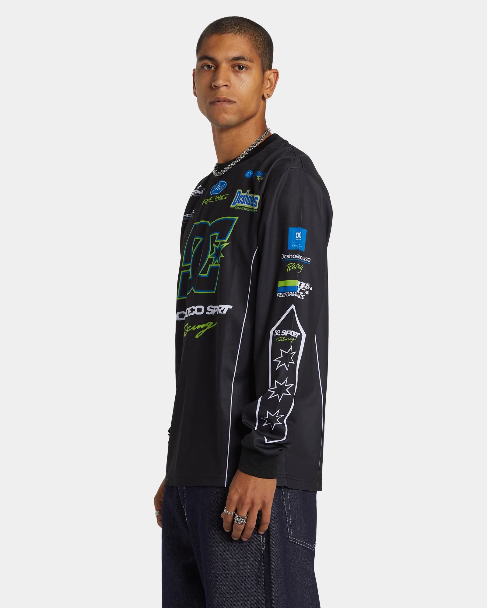 Mens Offroad Long Sleeve Jersey Top - Image 2