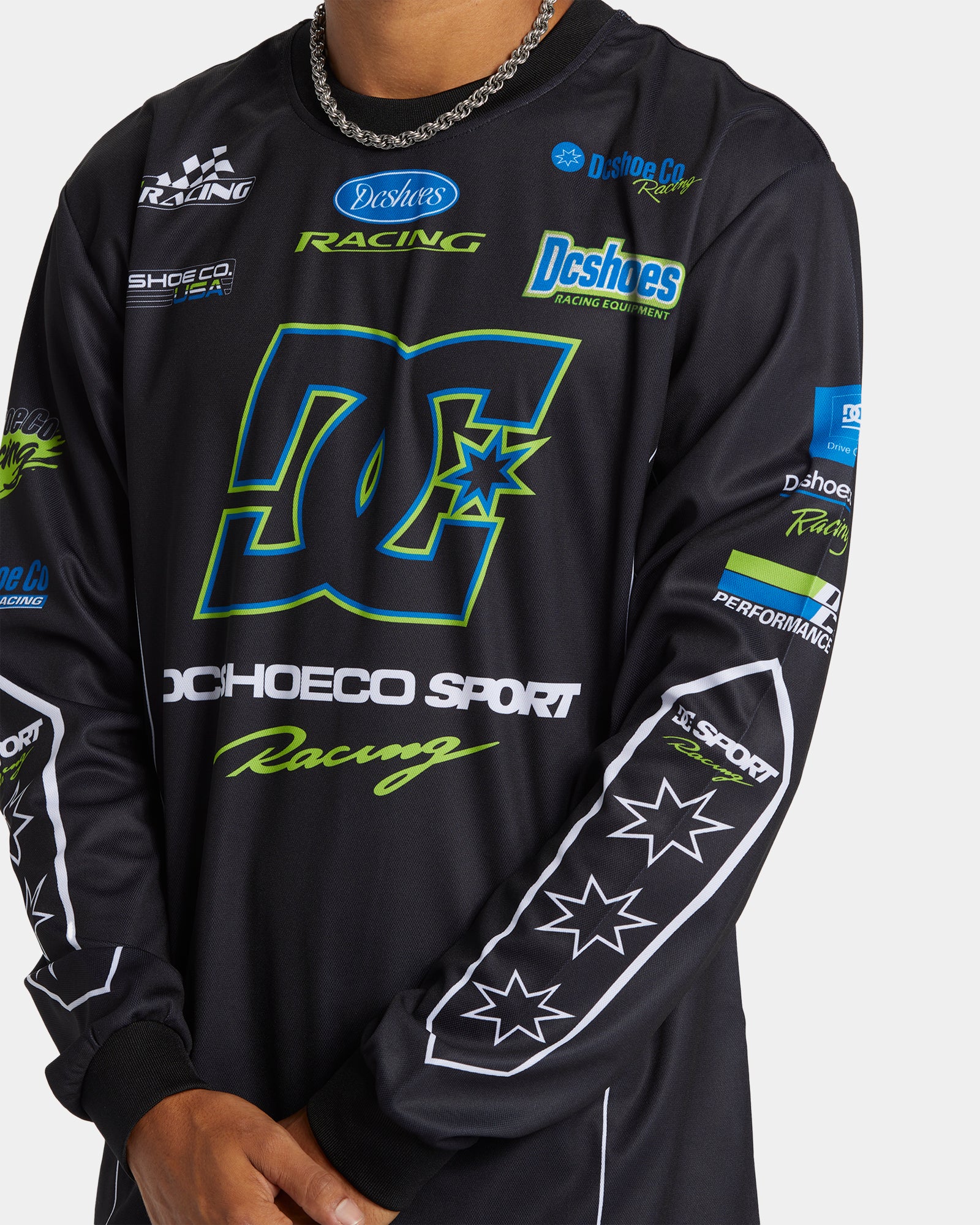 Mens Offroad Long Sleeve Jersey Top - Image 3