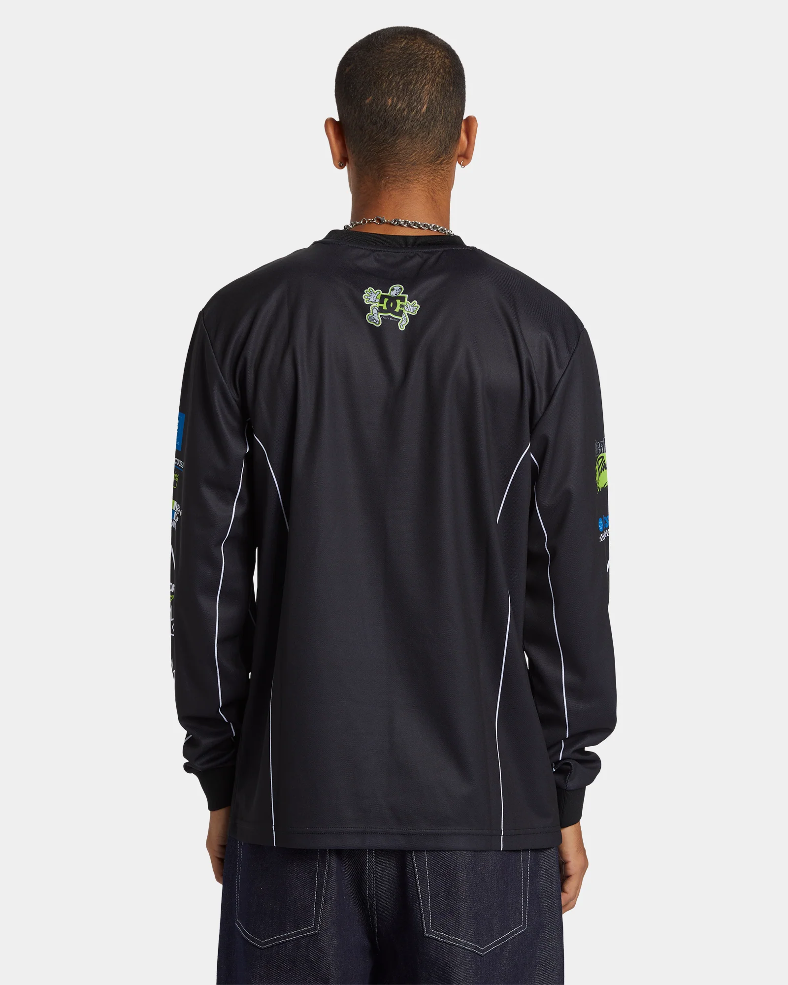 Mens Offroad Long Sleeve Jersey Top - Image 4