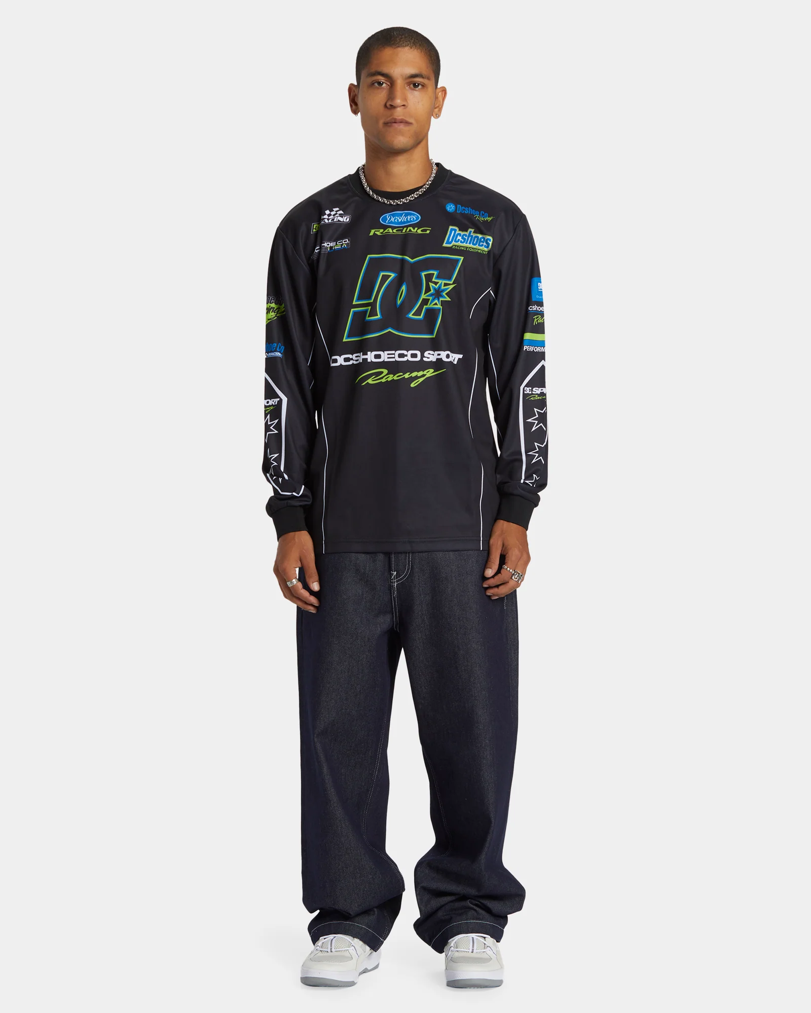 Mens Offroad Long Sleeve Jersey Top - Image 5