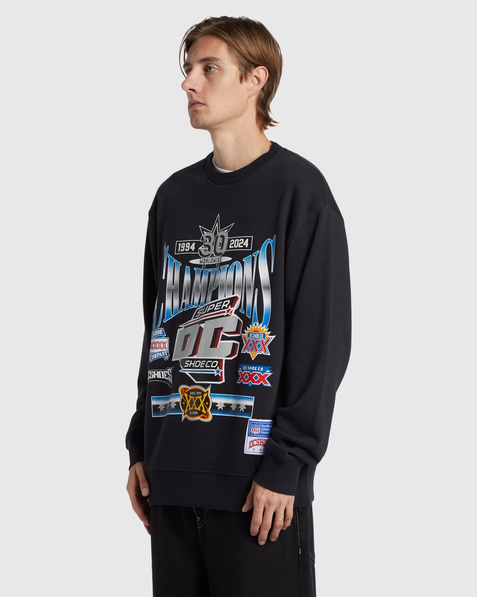 Mens Old Champs Crew - Image 2