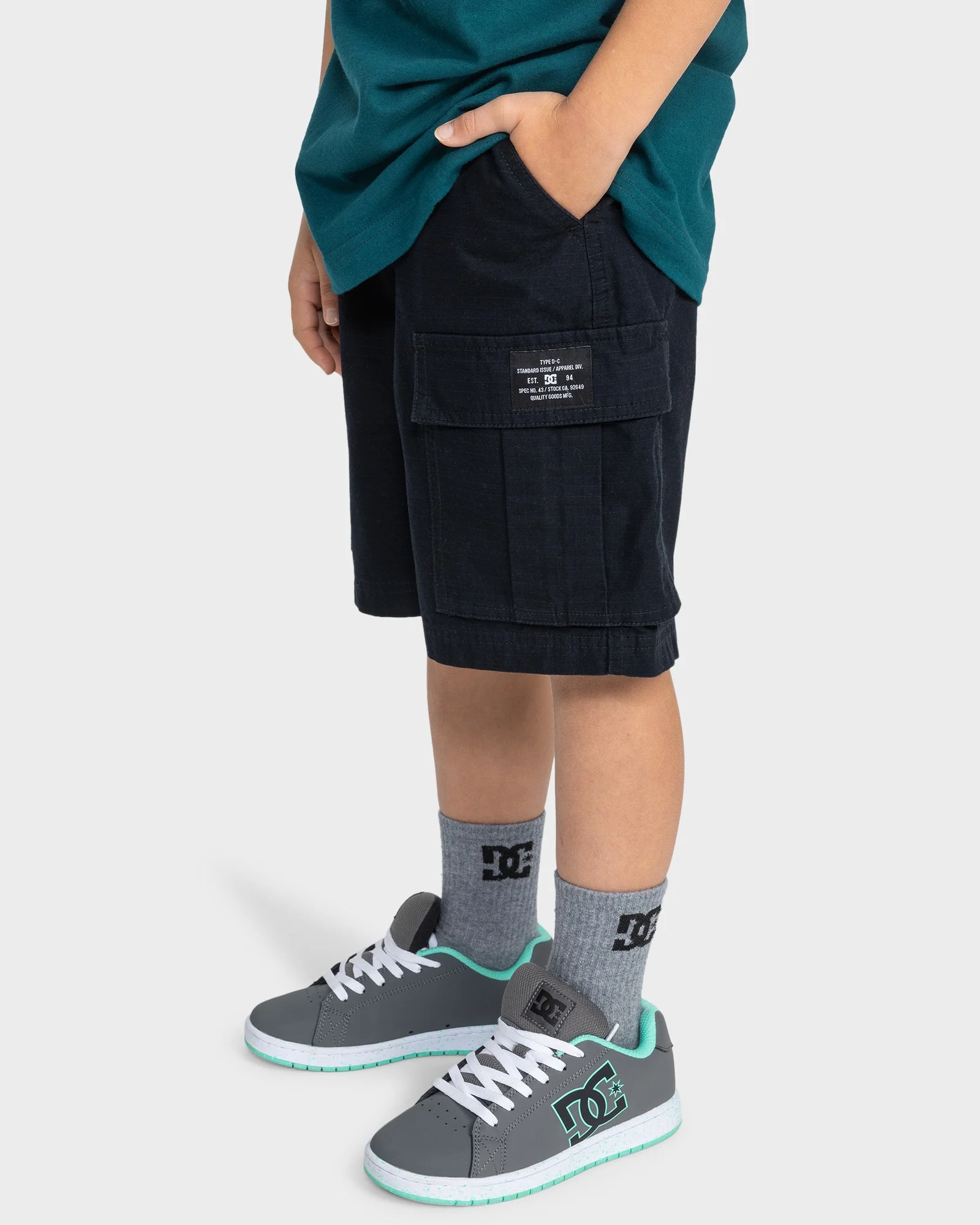 Boys 8-16 Pipeline Cargo Short - Image 2
