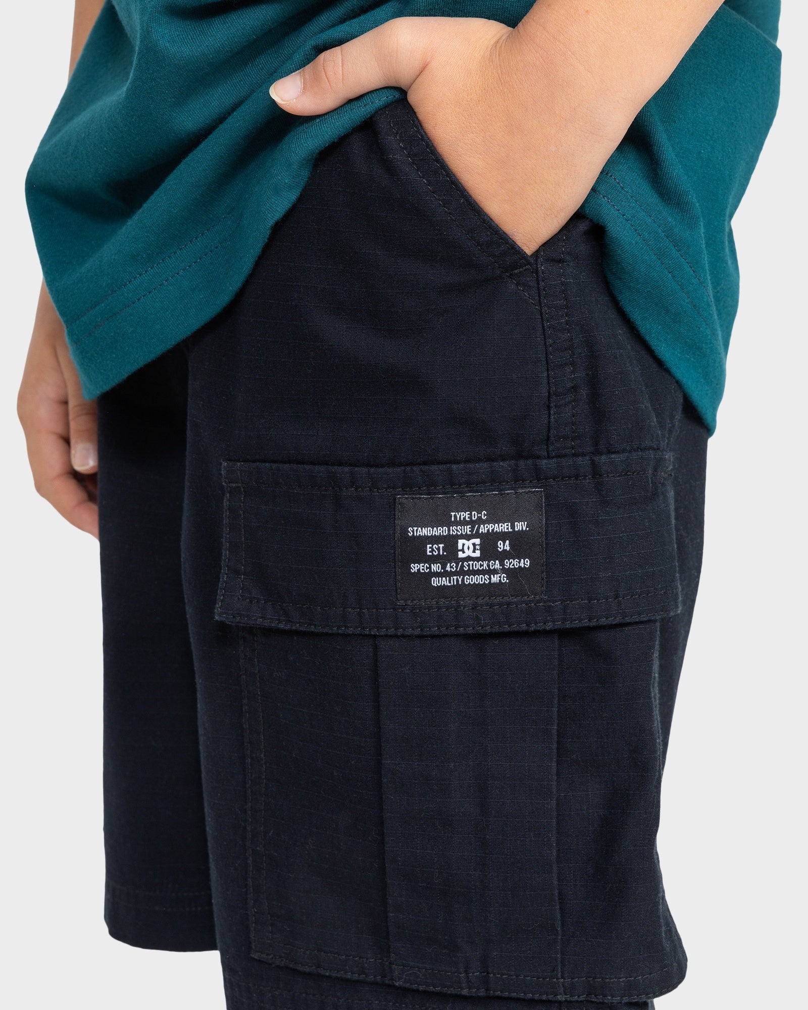Boys 8-16 Pipeline Cargo Short - Image 4