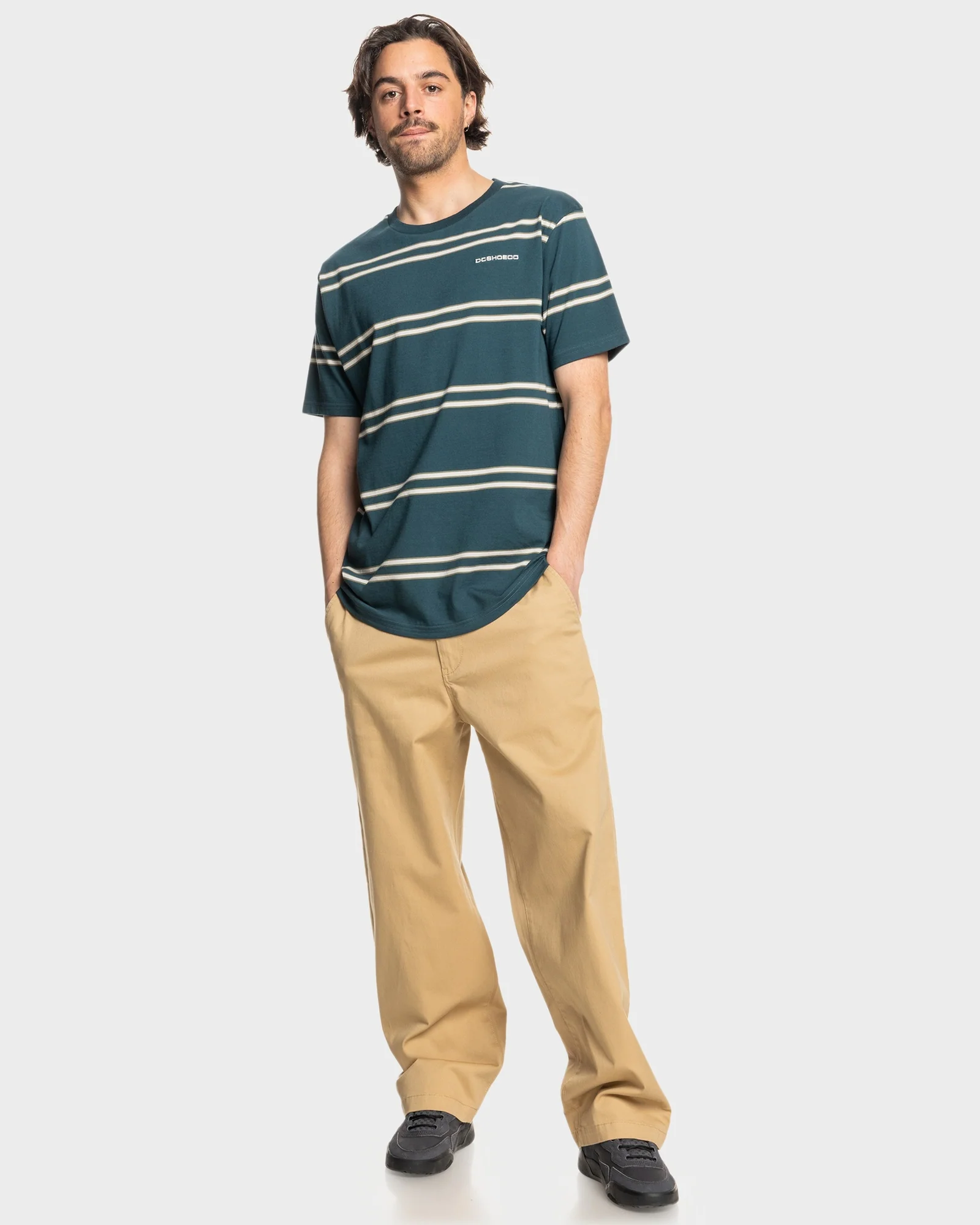 Mens Portside Stripe T-Shirt - Image 4