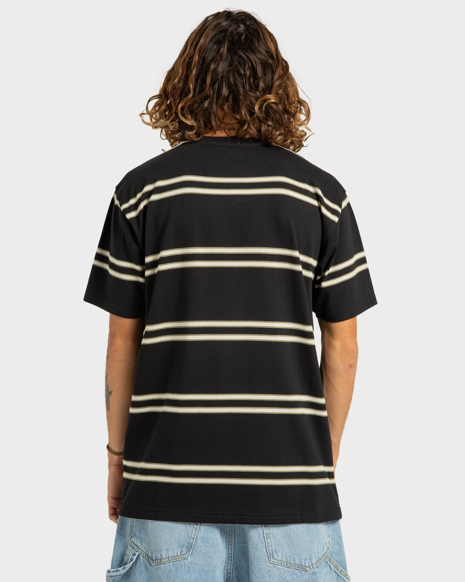 Mens Portside Stripe T-Shirt - Image 3