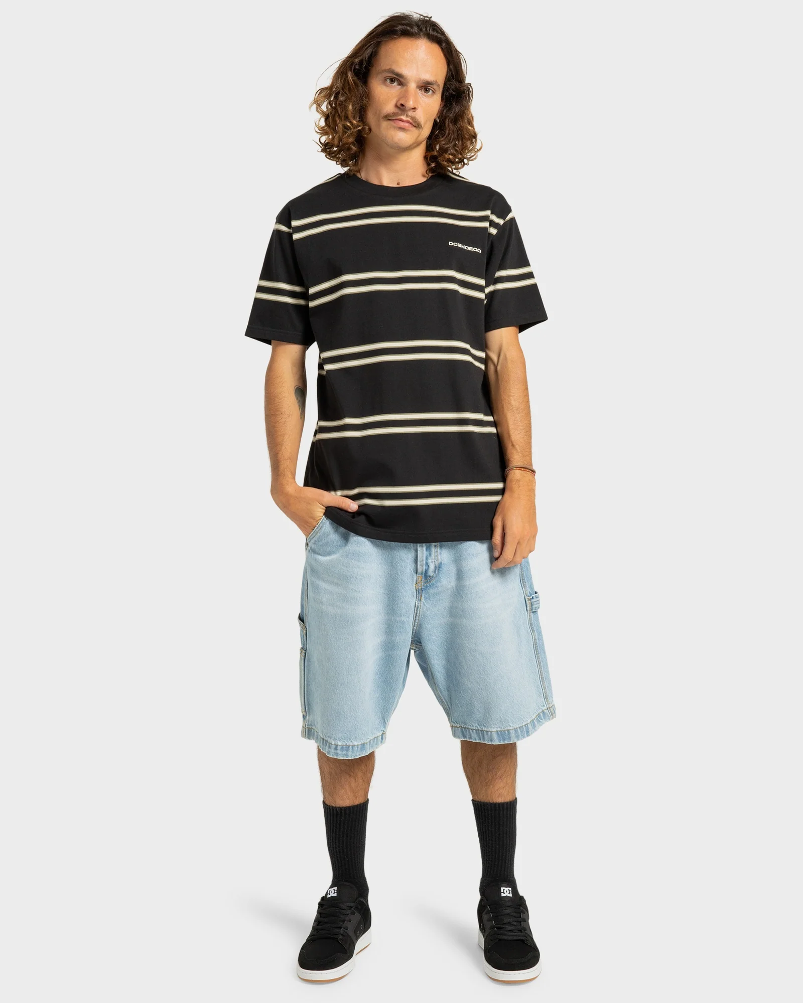 Mens Portside Stripe T-Shirt - Image 5