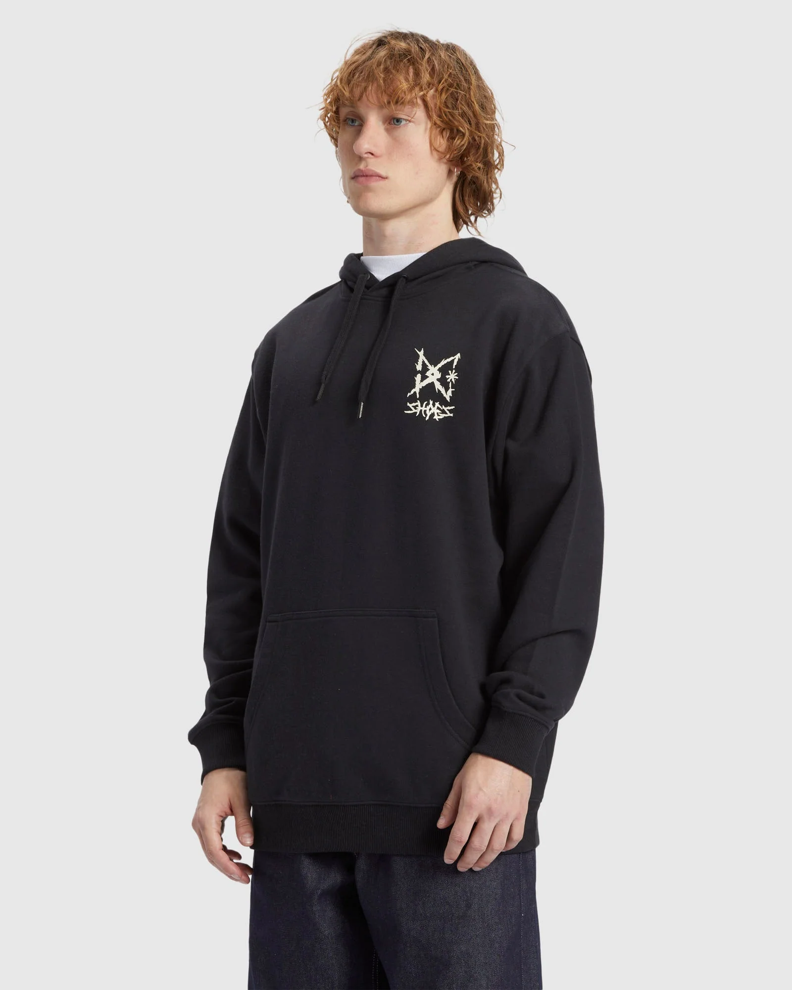 Mens Rocker Pullover Hoodie - Image 2