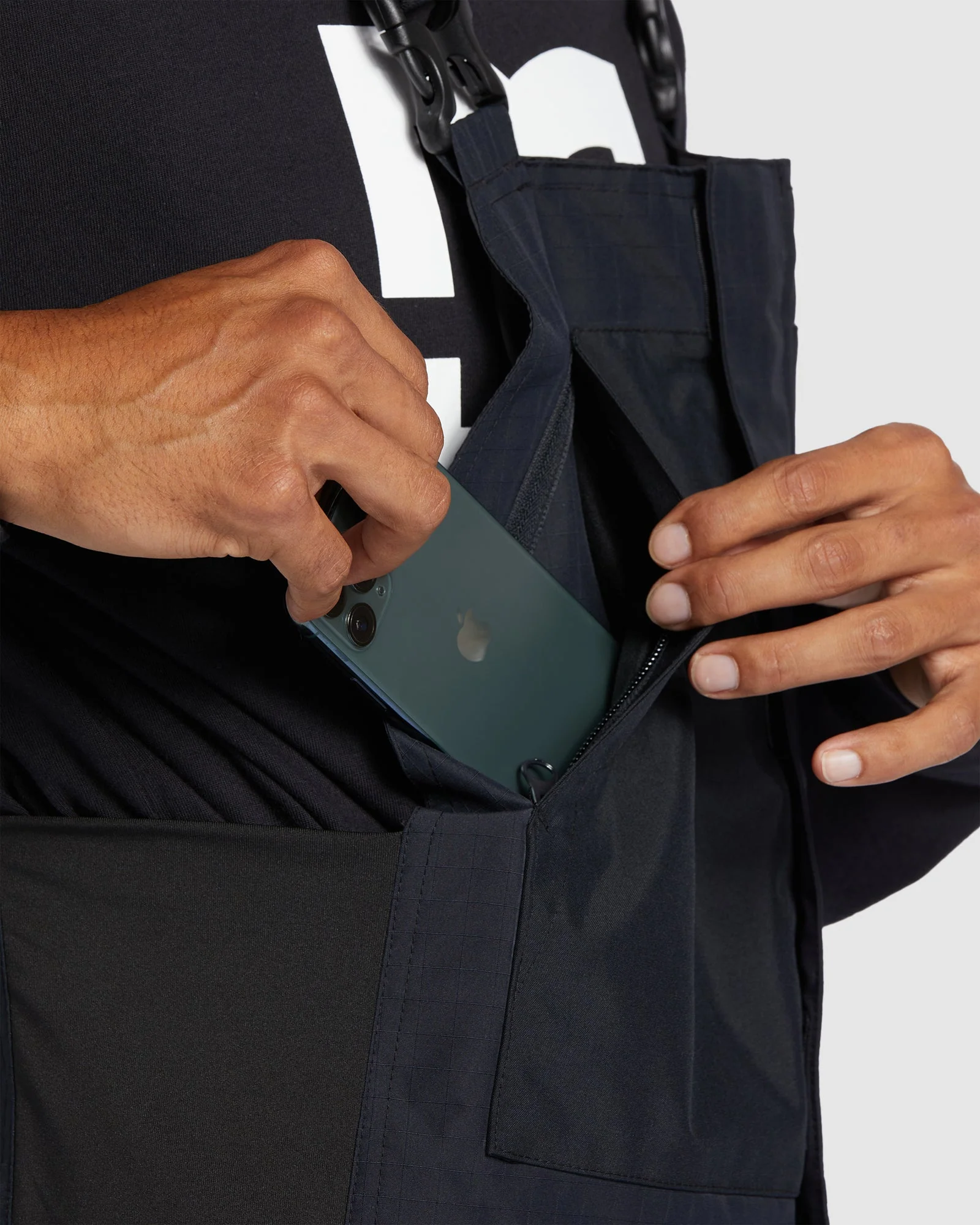 Mens Shadow Snow Bib - Image 4