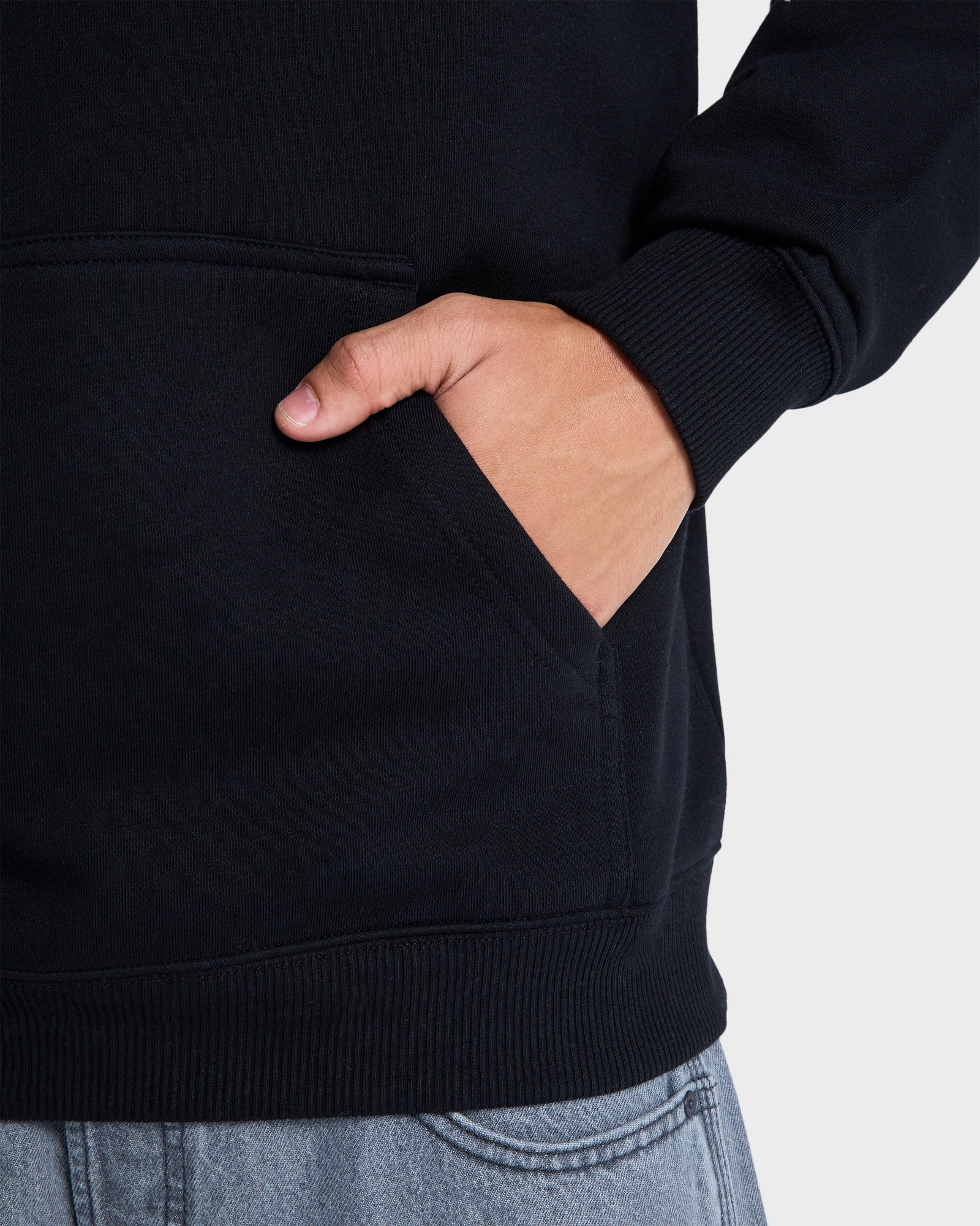 Mens Shaped Destroy Pullover Hoodie - Image 5
