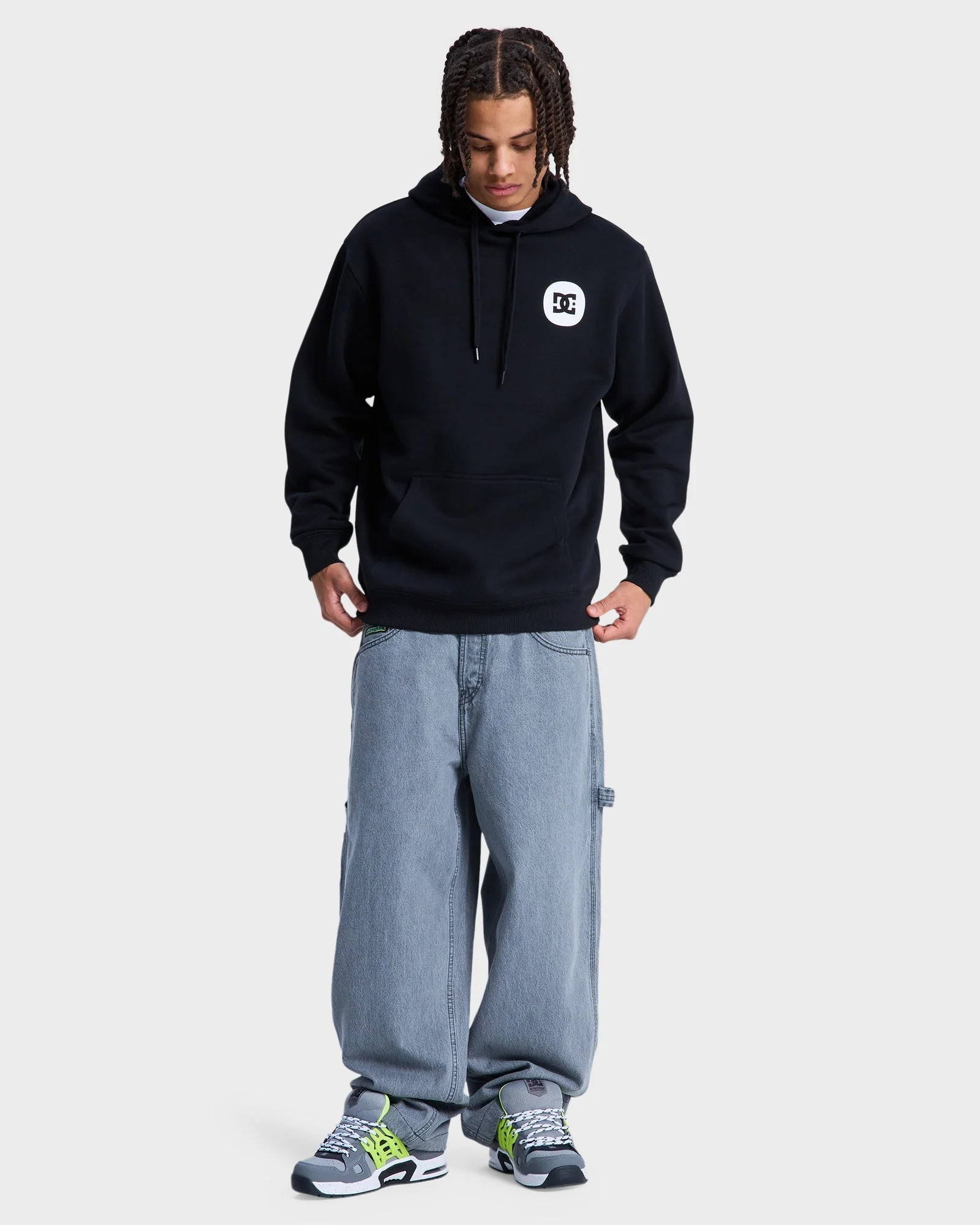 Mens Shaped Destroy Pullover Hoodie - Image 6