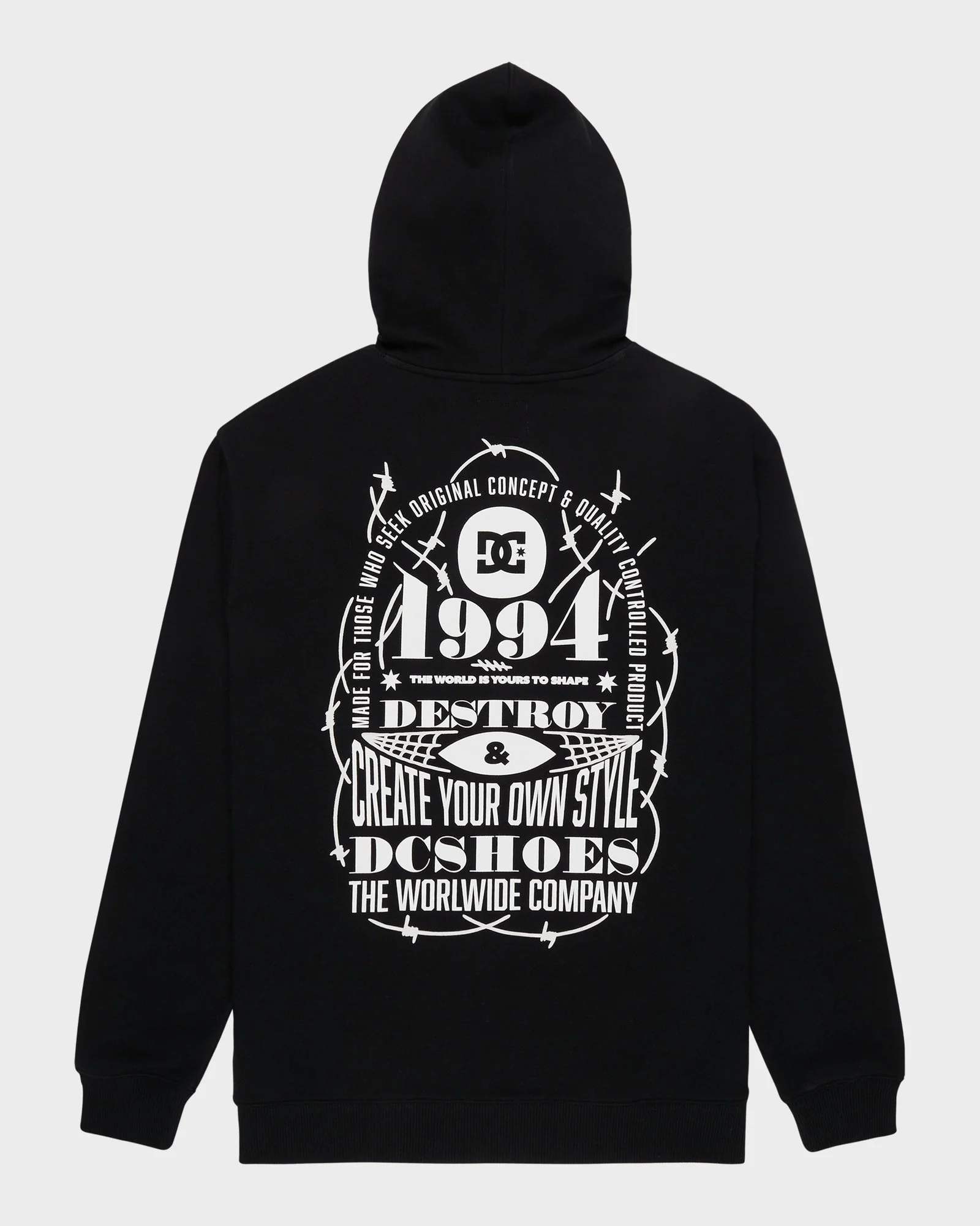 Mens Shaped Destroy Pullover Hoodie - Image 9