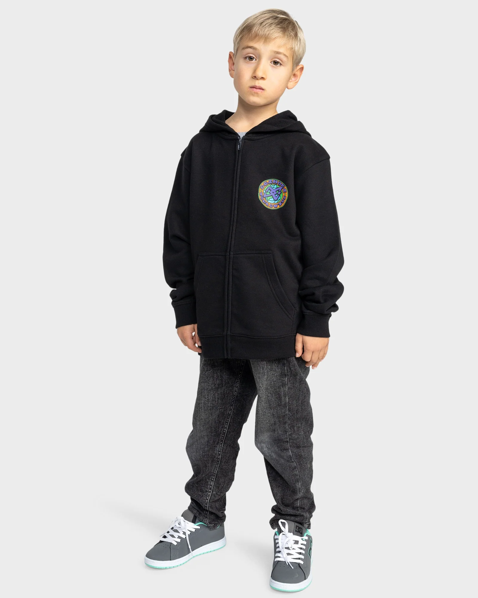 Boys 8-16 Spinner Zip-Up Hoodie - Image 5
