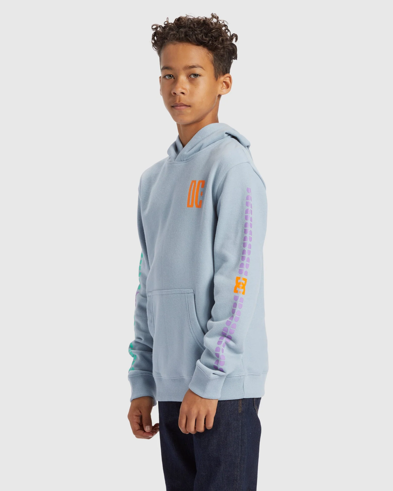 Boys 8-16 Sportster Pullover Hoodie - Image 2
