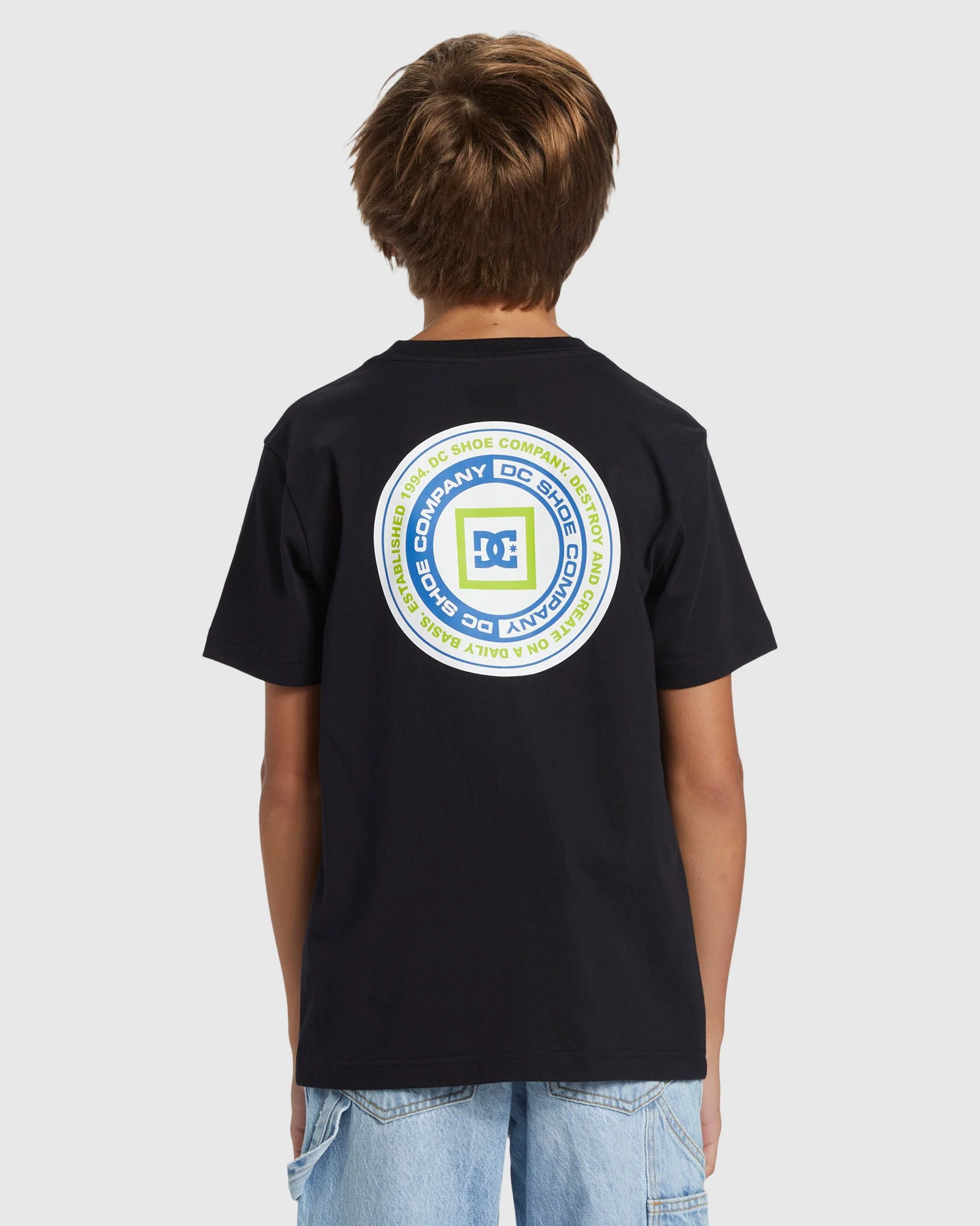 Boys 8-16 Throwback Short Sleeve T-Shirt - Image 3