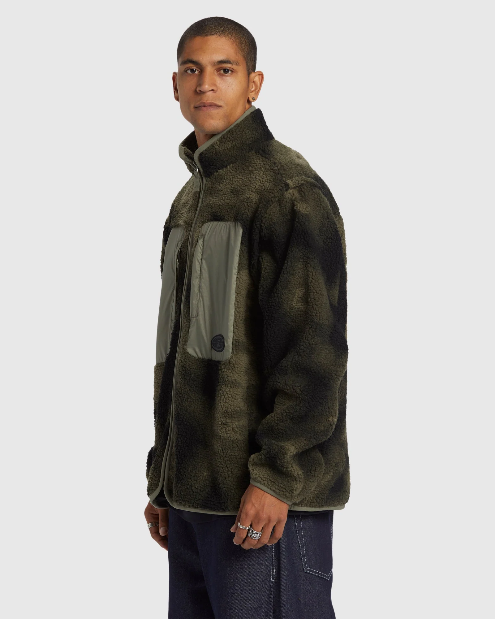 Mens Traverse Fleece Top - Image 2