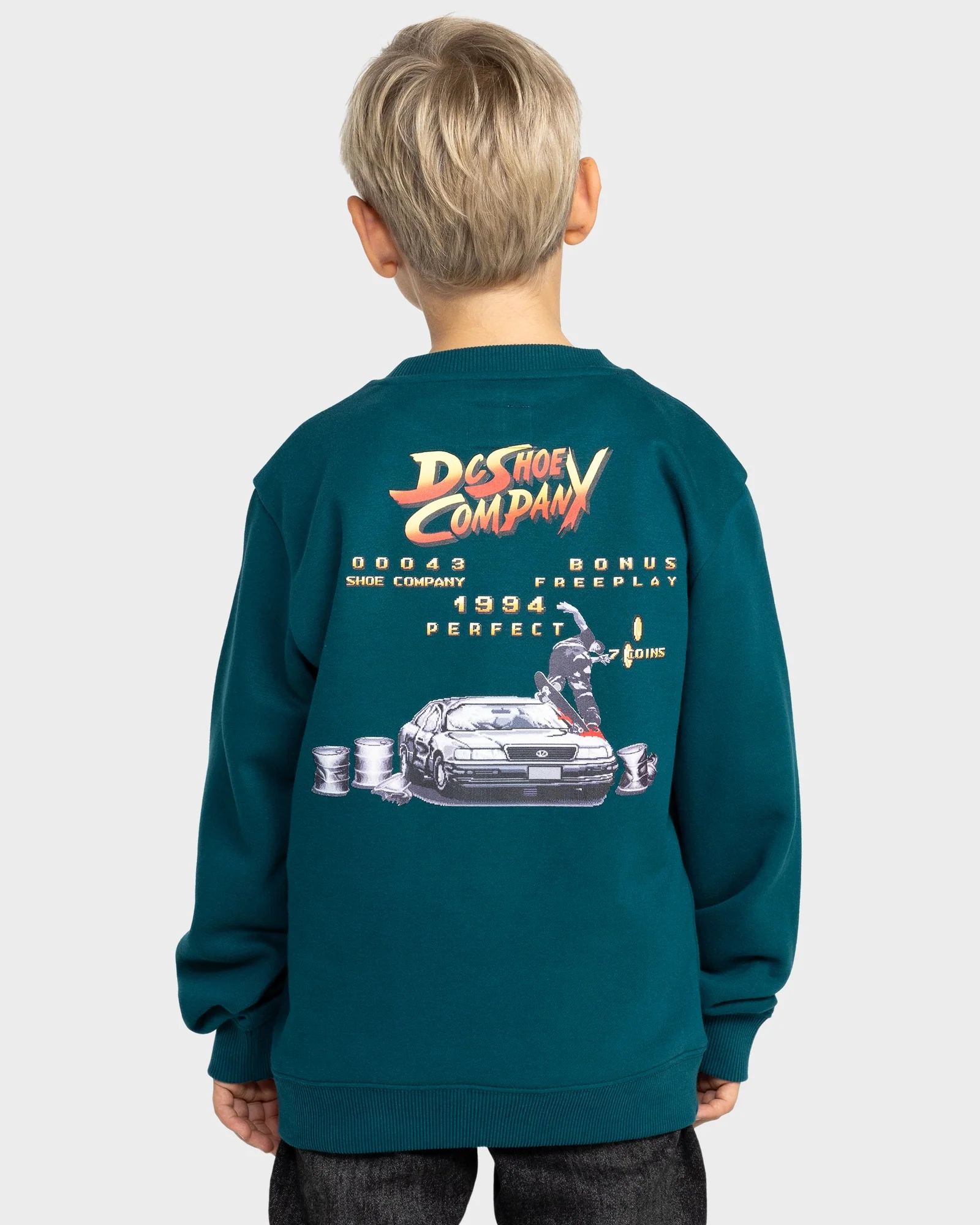 Boys 8-16 Two Bit Pullover Sweatshirt - Image 2