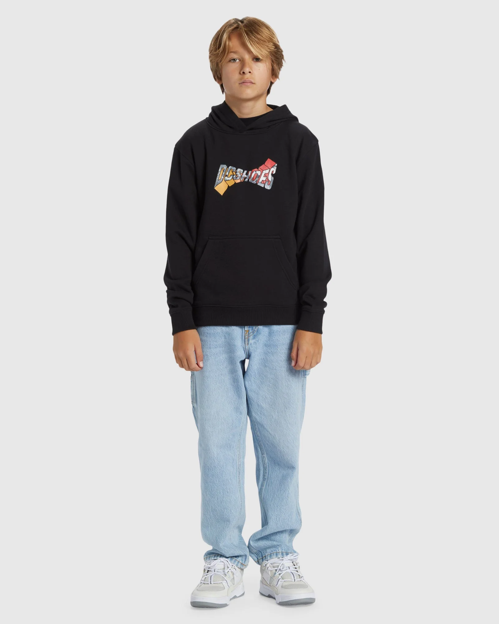 Boys 8-16 Warped Pullover Hoodie - Image 5
