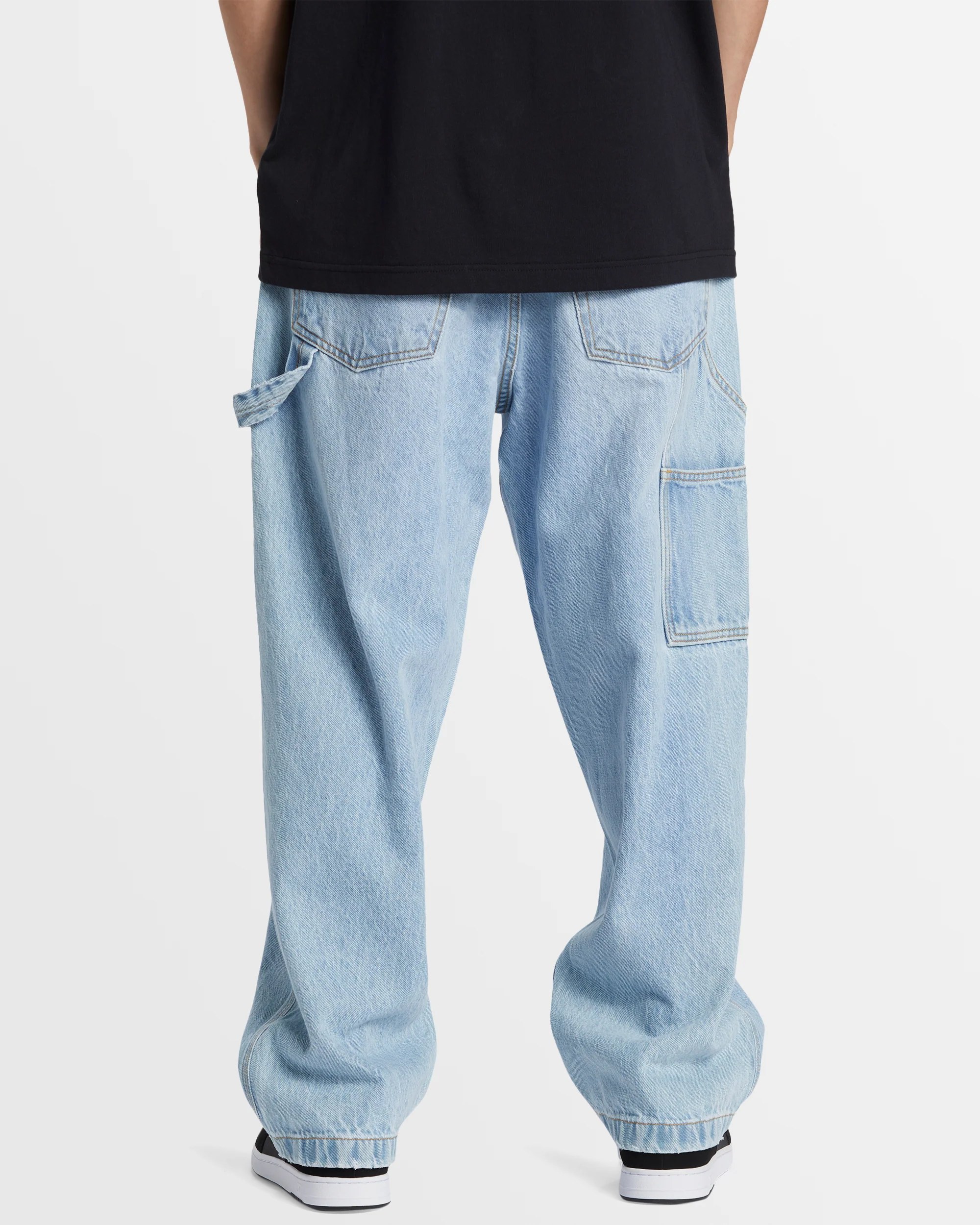 Mens Worker Denim Jeans - Image 3