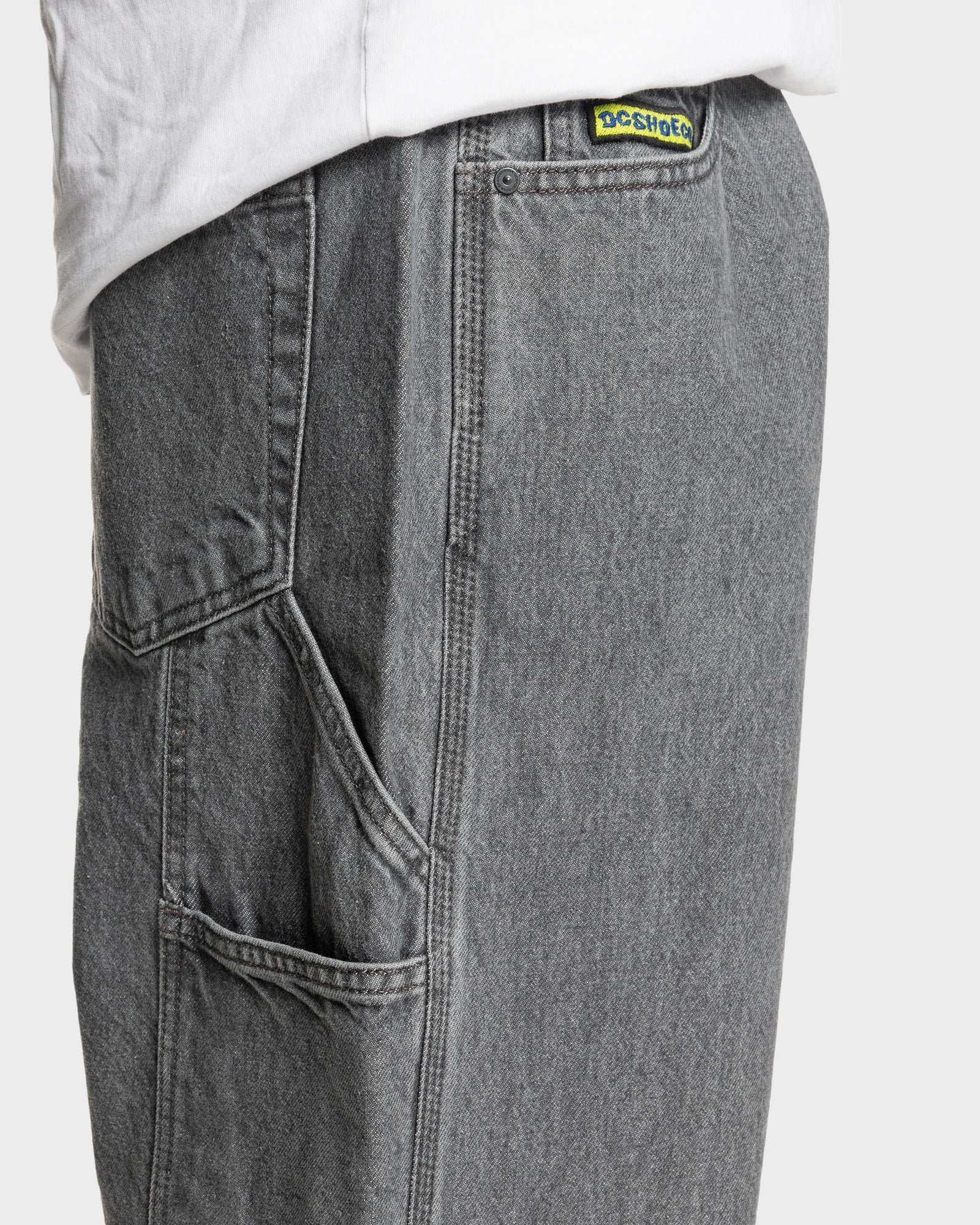 Mens Worker Baggy Relaxed Fit Jeans - Image 5