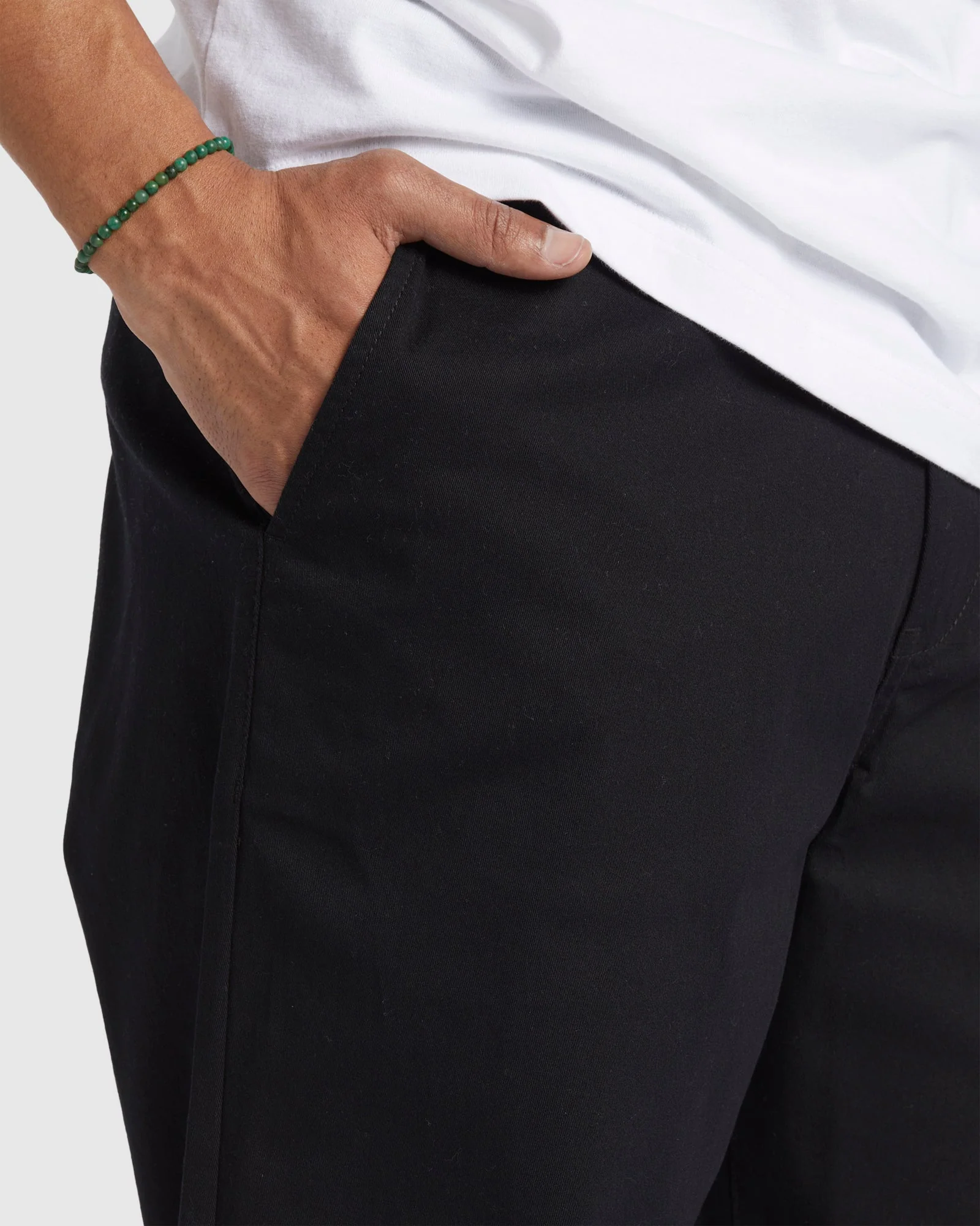 Mens Worker Baggy Chino Pants - Image 4
