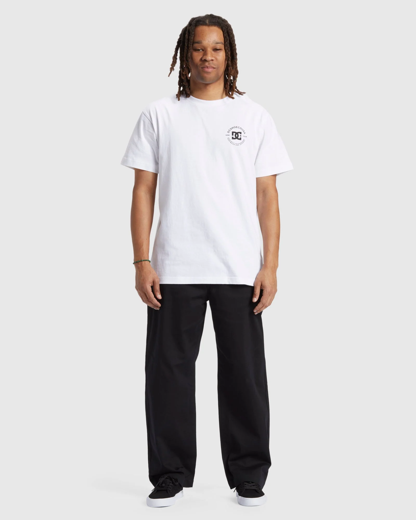 Mens Worker Baggy Chino Pants - Image 5