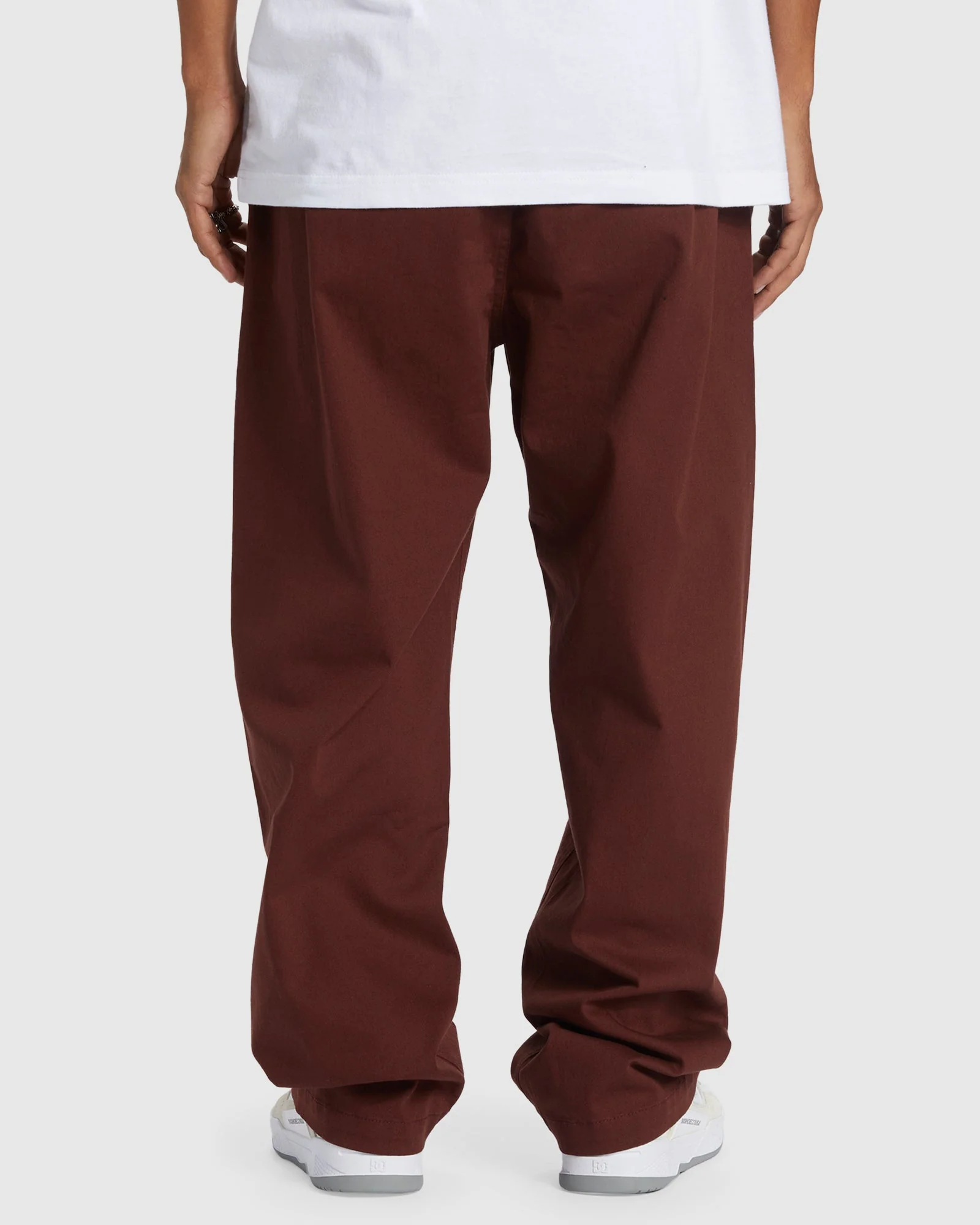 Mens Worker Baggy Chino Pants - Image 3