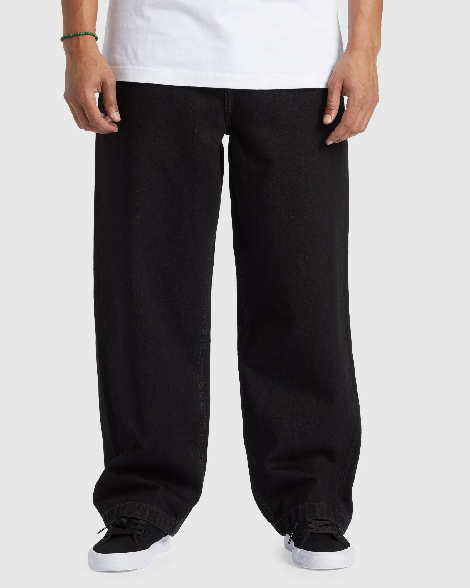 Mens Worker Baggy RBT Denim Pants