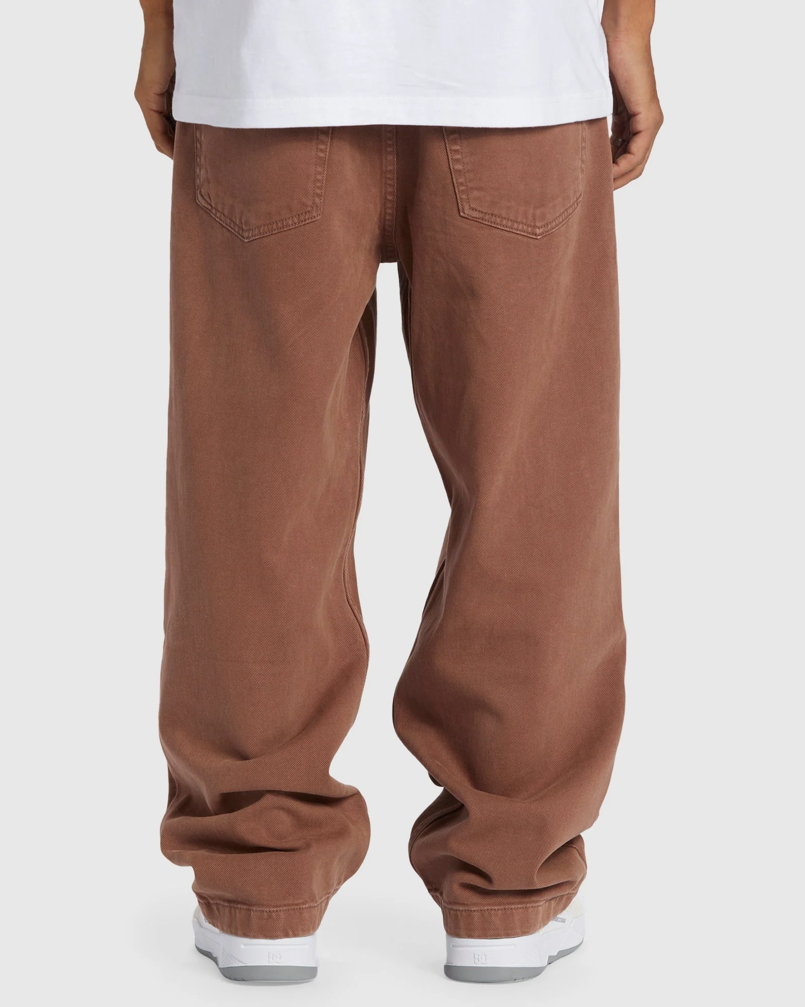 Mens Worker Baggy Denim Pants - Image 3