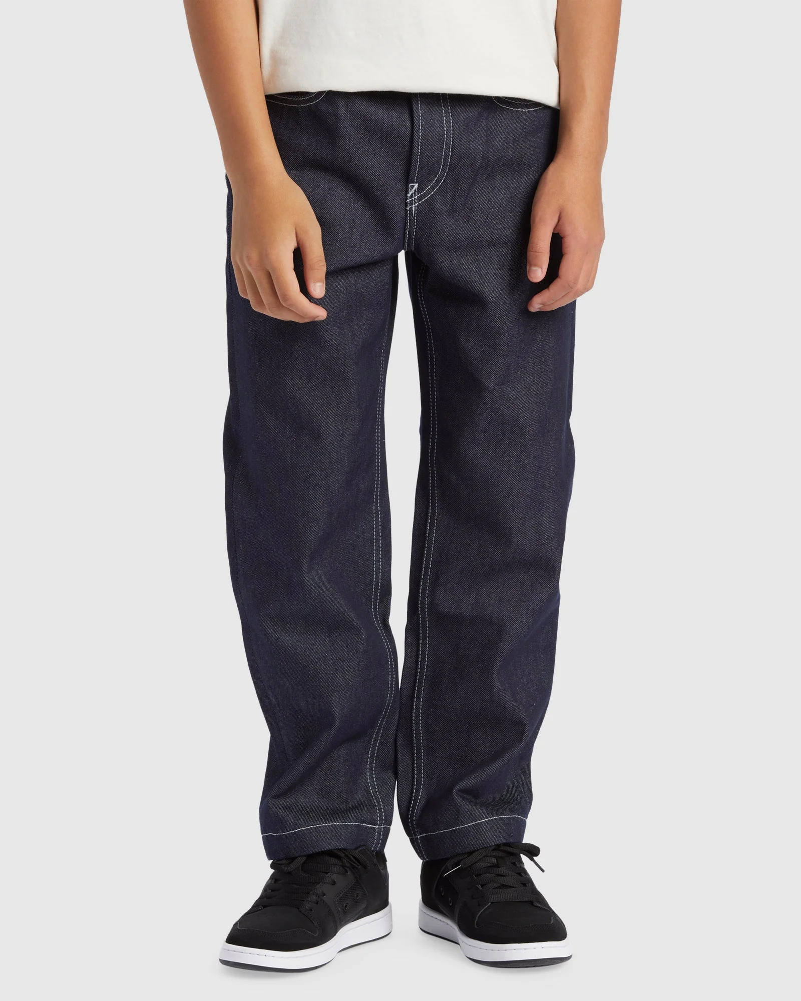 Boy's Worker Baggy Denim Rri Pants