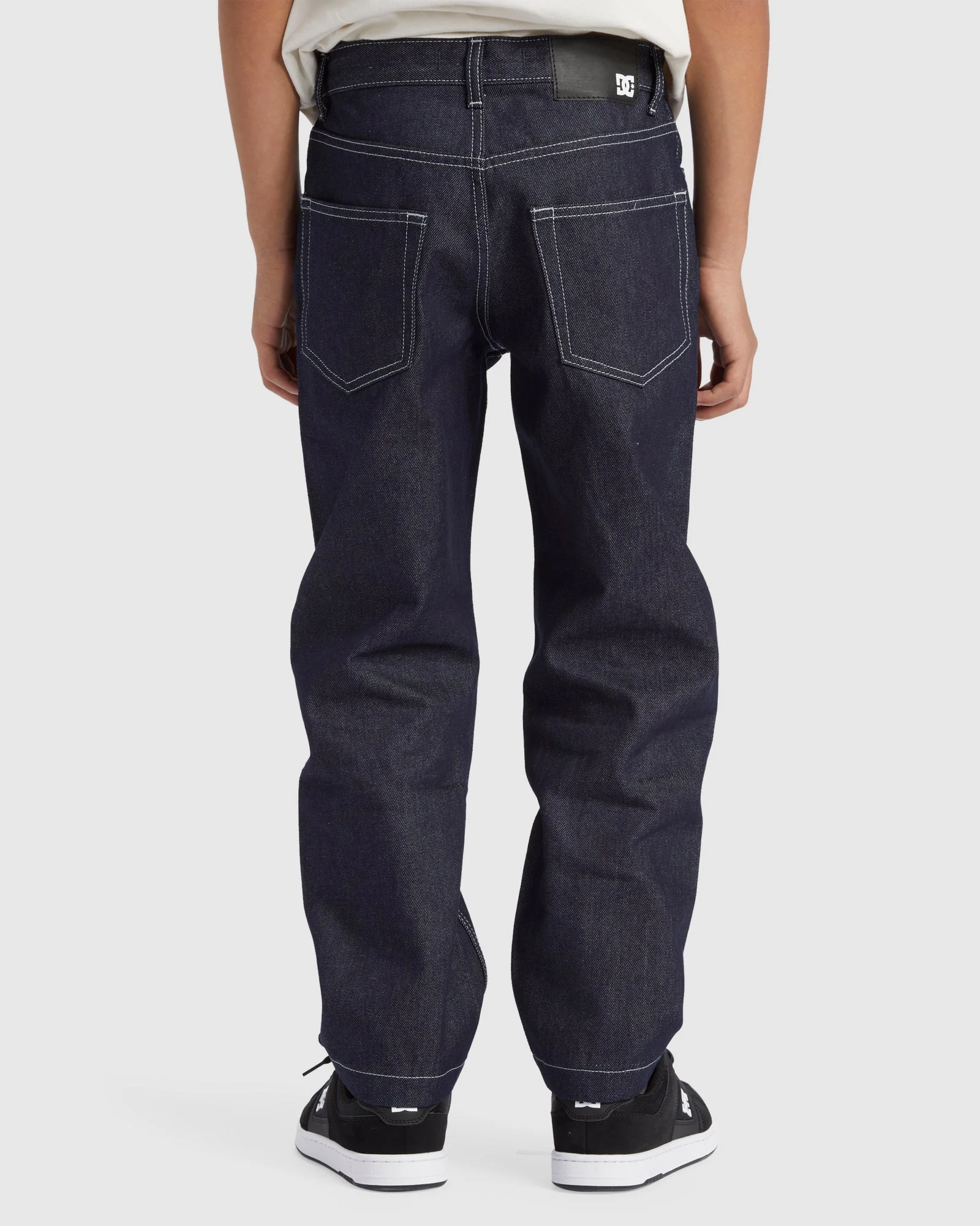 Boy's Worker Baggy Denim Rri Pants - Image 3