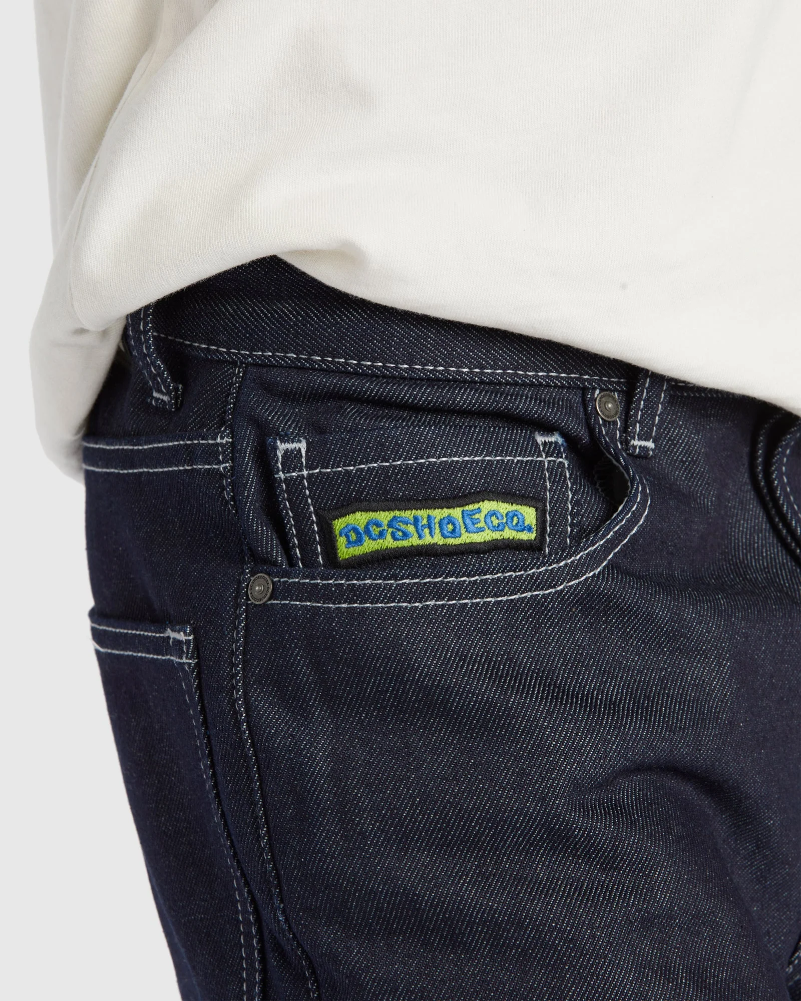 Boy's Worker Baggy Denim Rri Pants - Image 4
