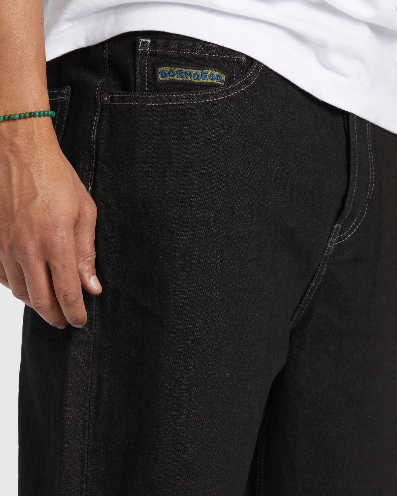 Men's Worker Baggy 19.5" Denim Shorts - Image 4