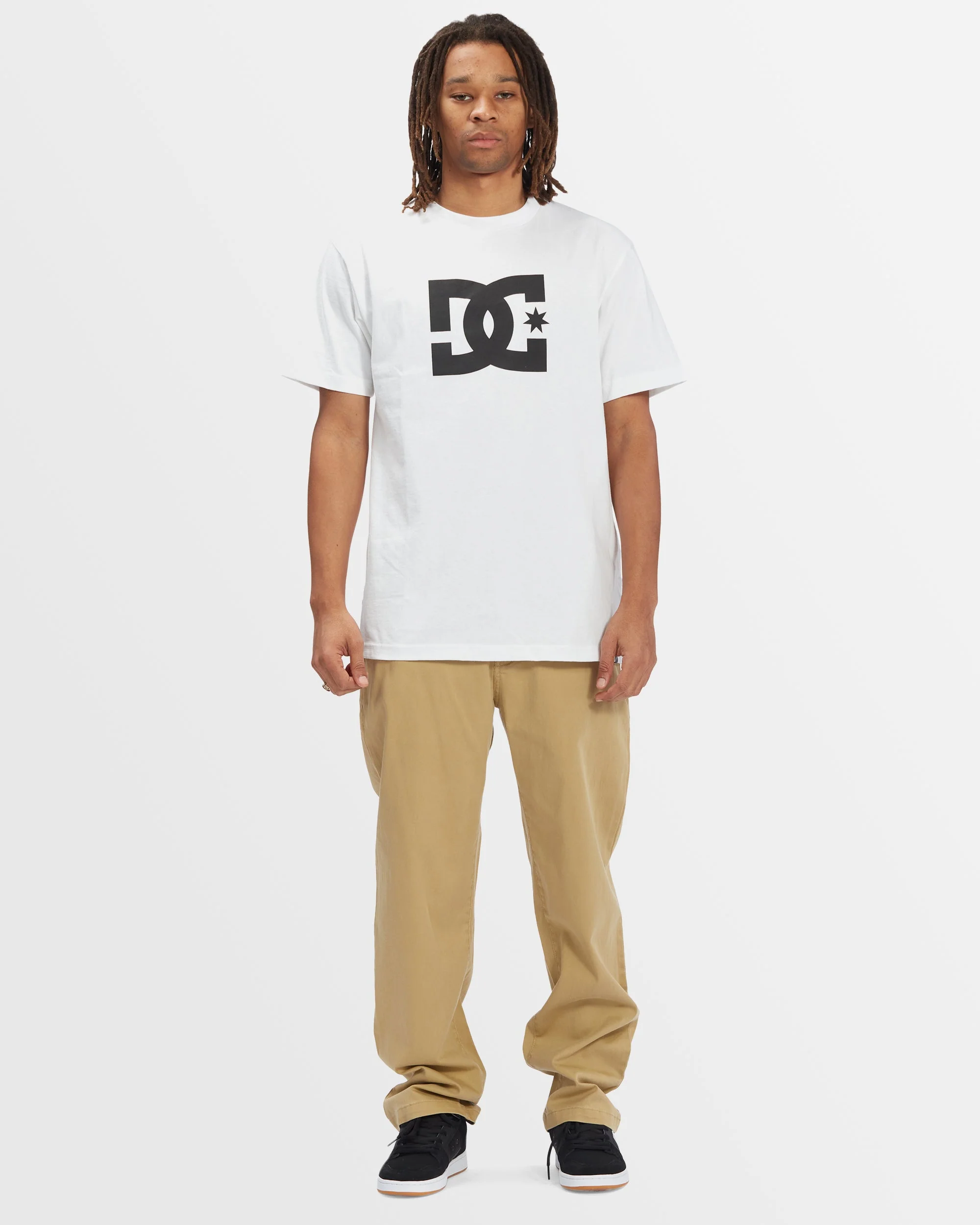 Mens Worker Relaxed Chino Pants - Image 4