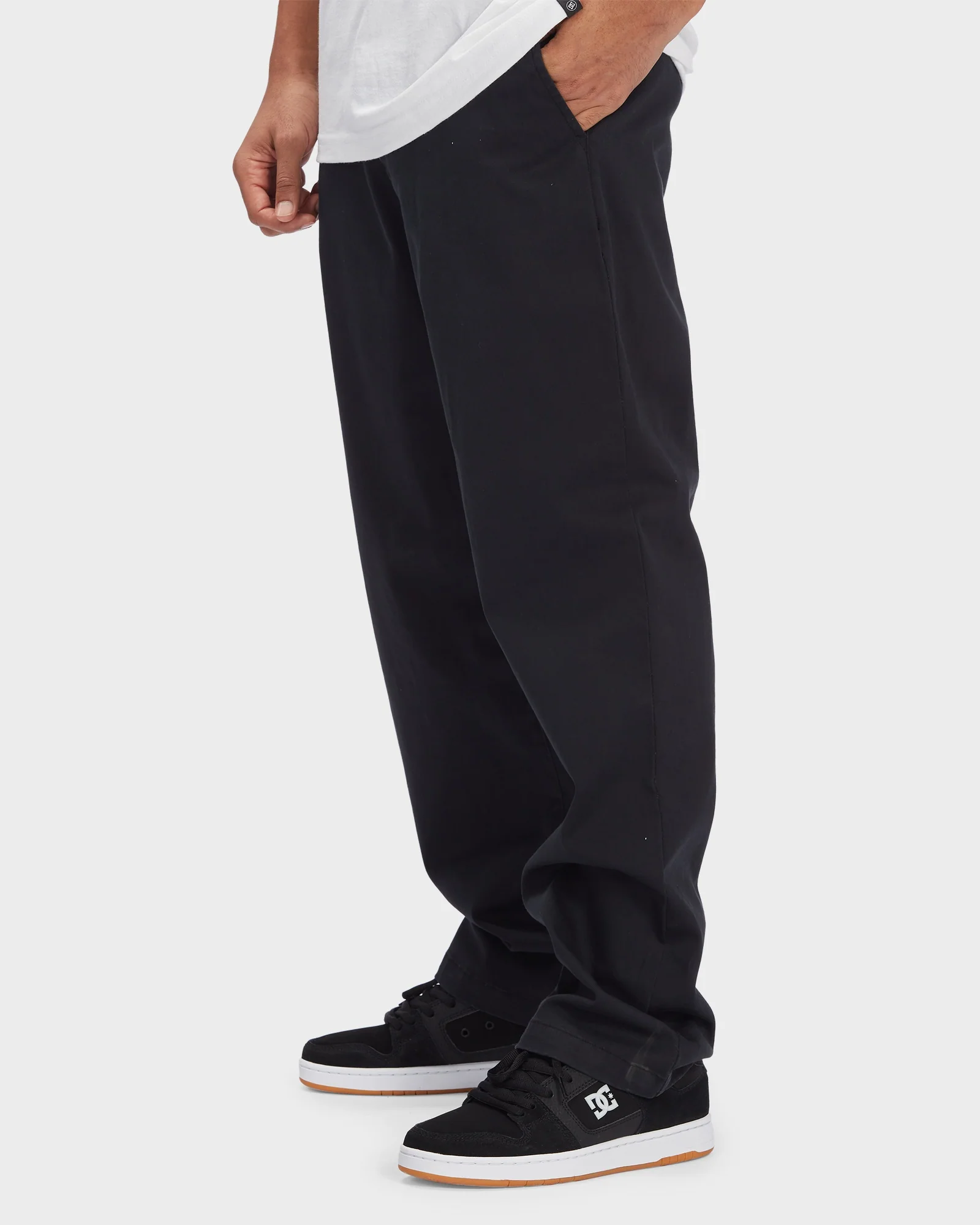Mens Worker Relaxed Chinos - Image 2