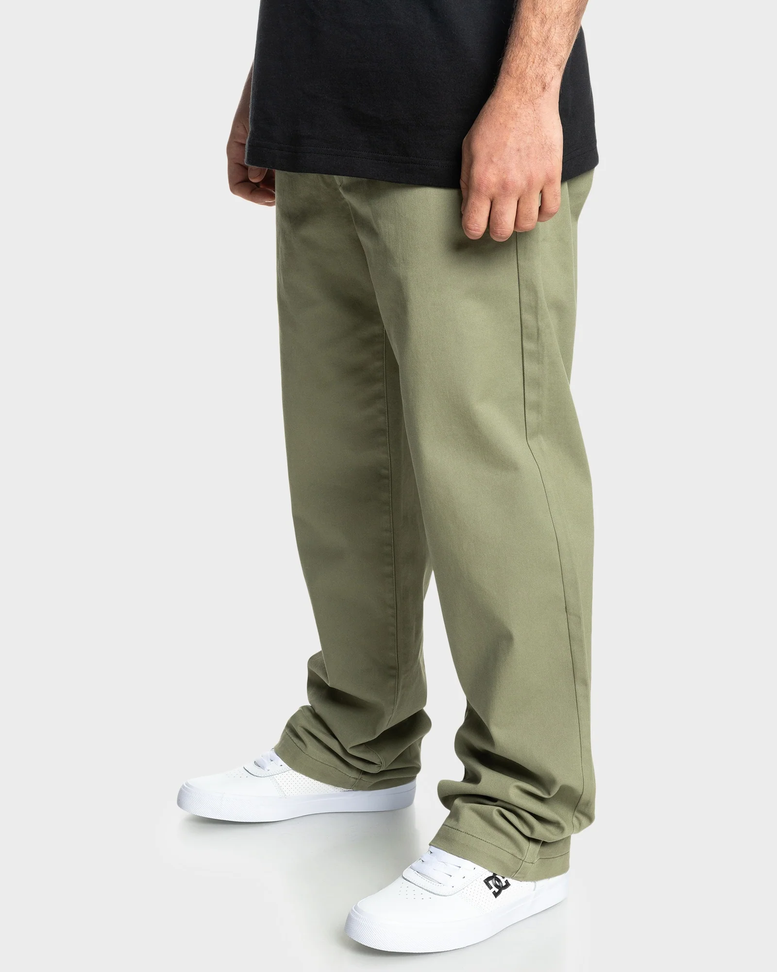 Mens Worker Relaxed Chinos - Image 2
