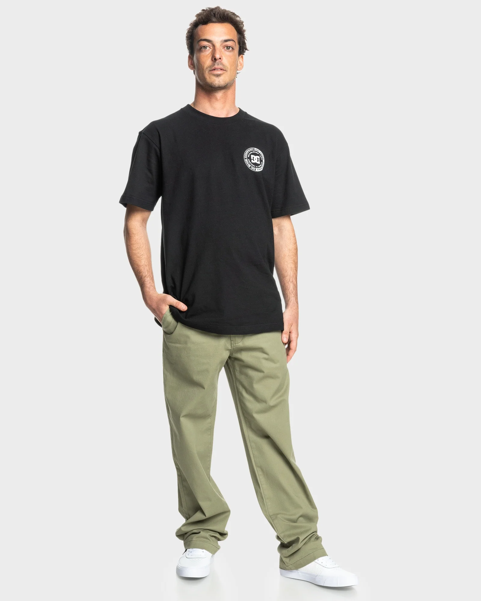 Mens Worker Relaxed Chinos - Image 6