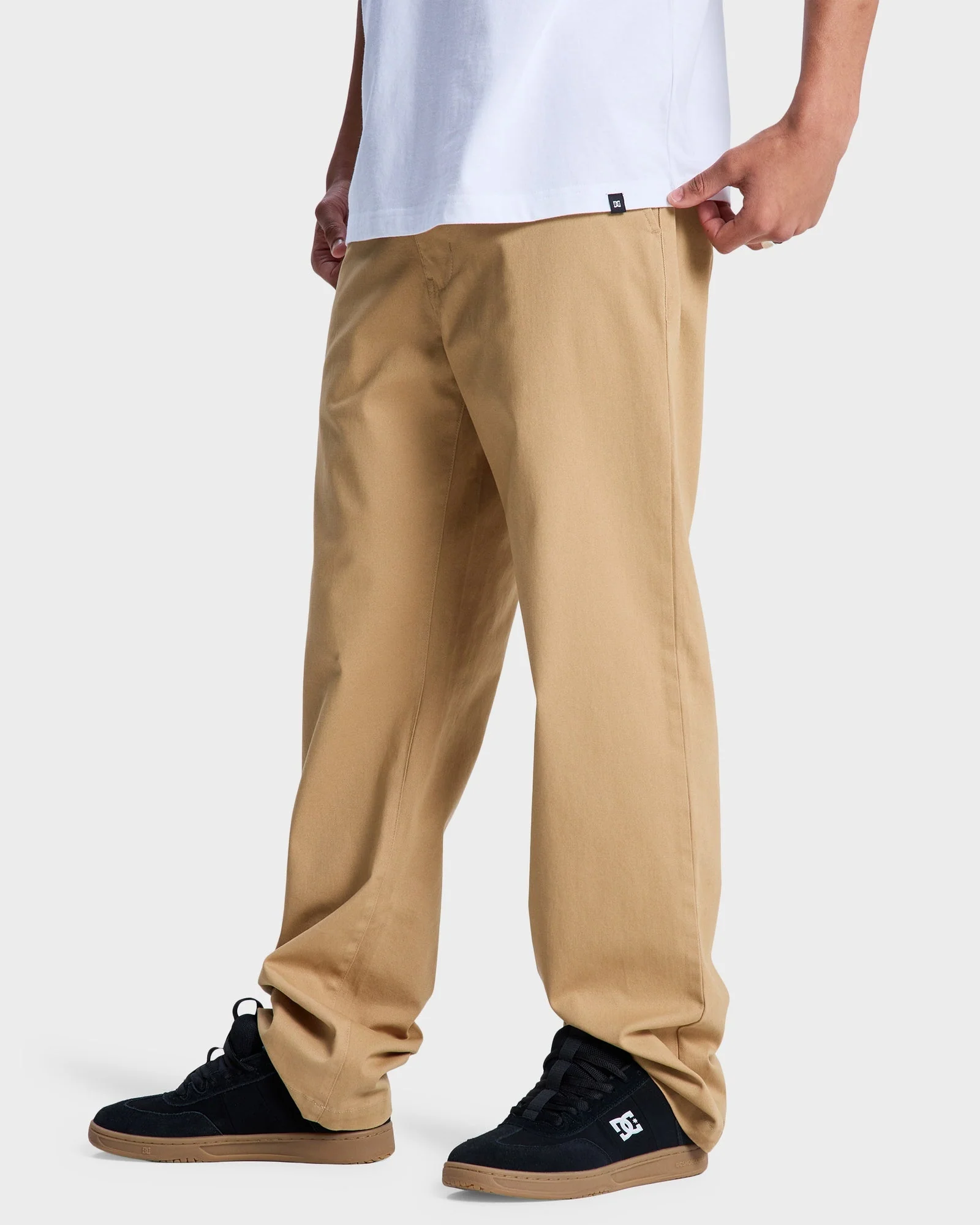 Mens Worker Relax Chino Pants - Image 3