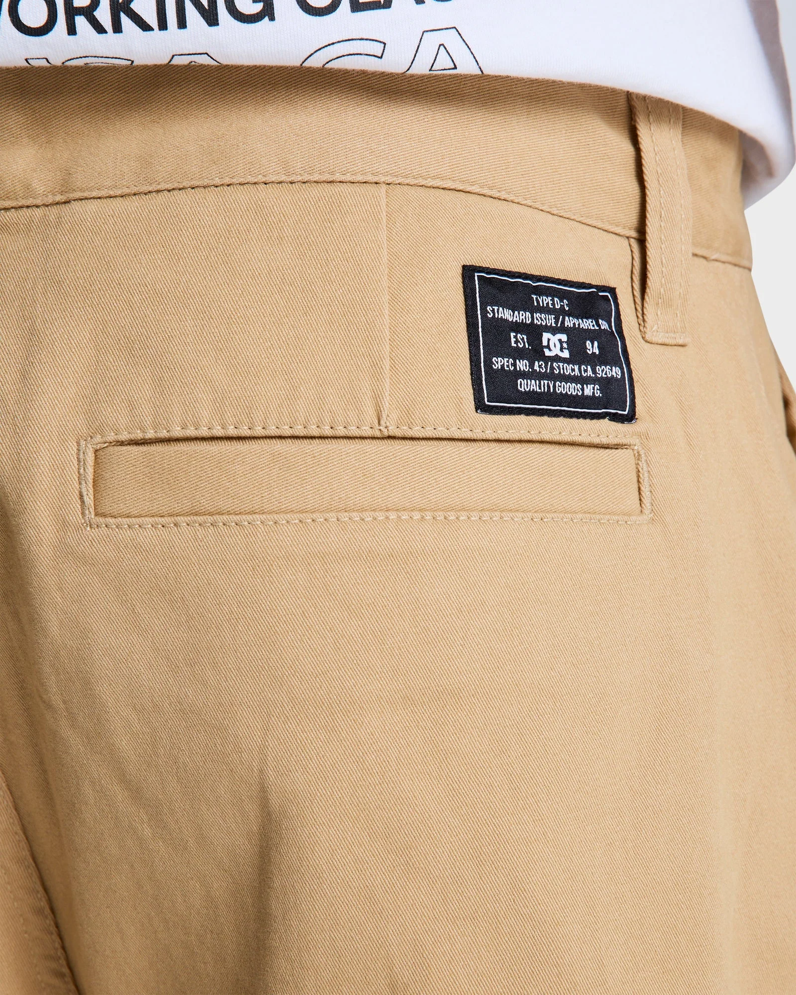 Mens Worker Relax Chino Pants - Image 5