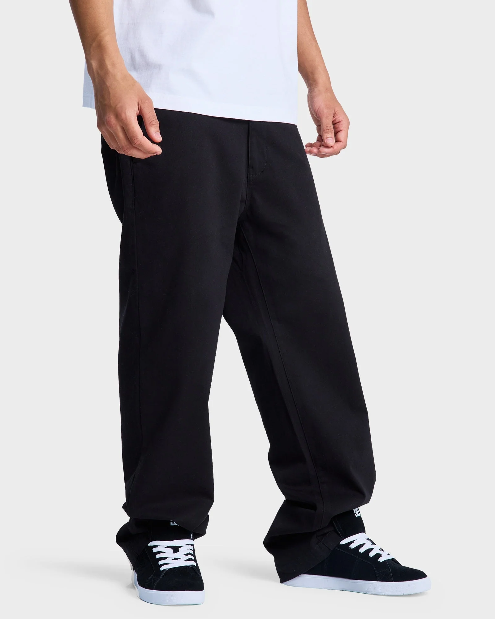 Mens Worker Relax Chino Pants - Image 3