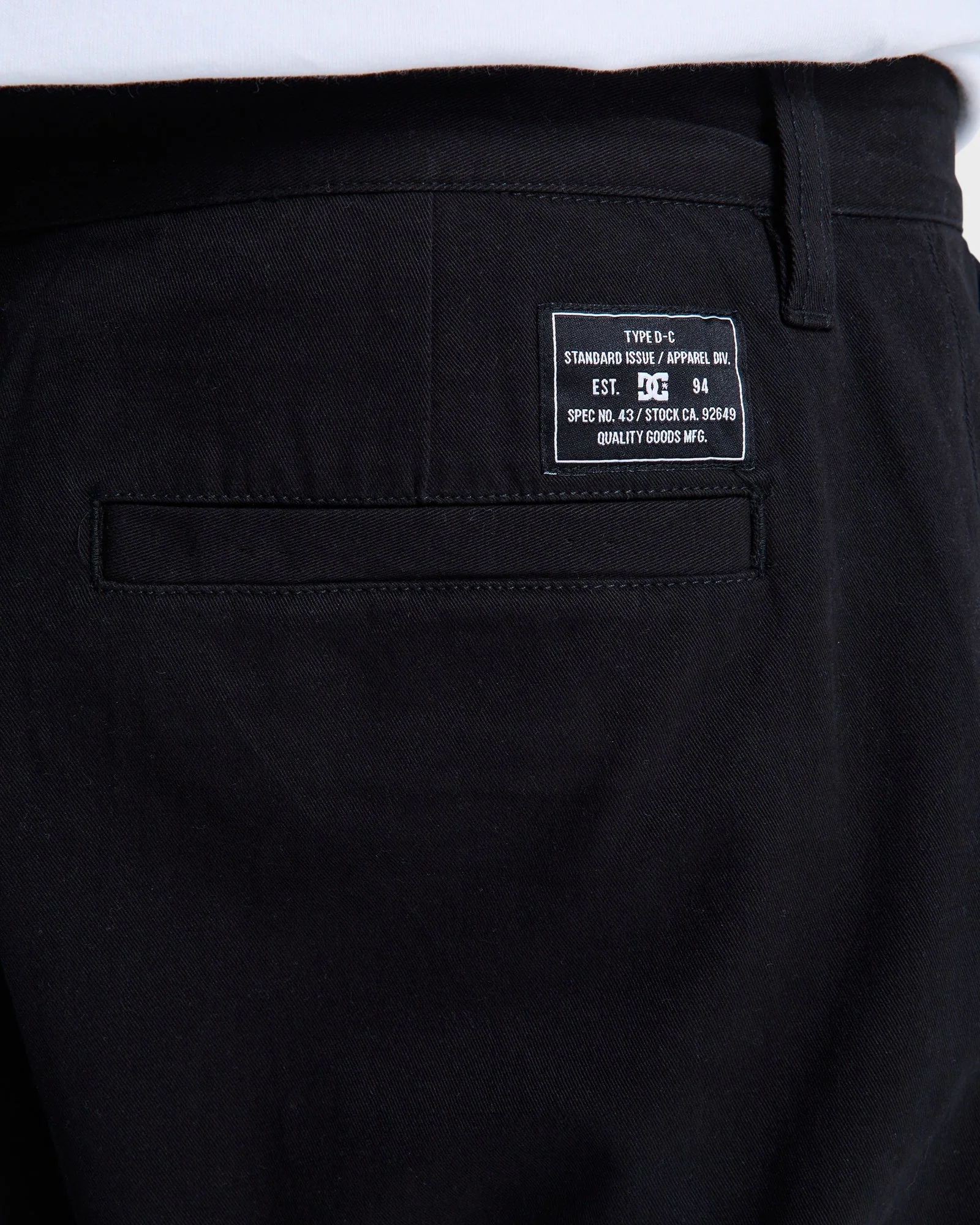 Mens Worker Relax Chino Pants - Image 4